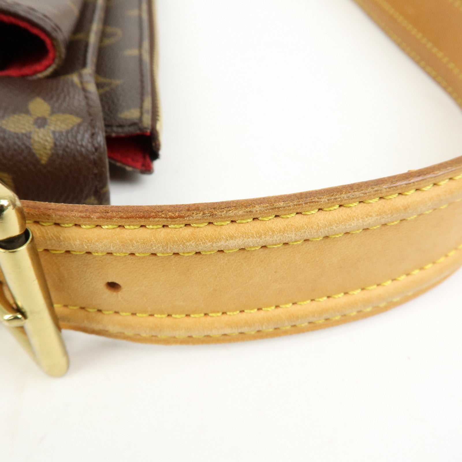 Louis Vuitton Monogram Viva Cite GM Shoulder Bag Brown M51163