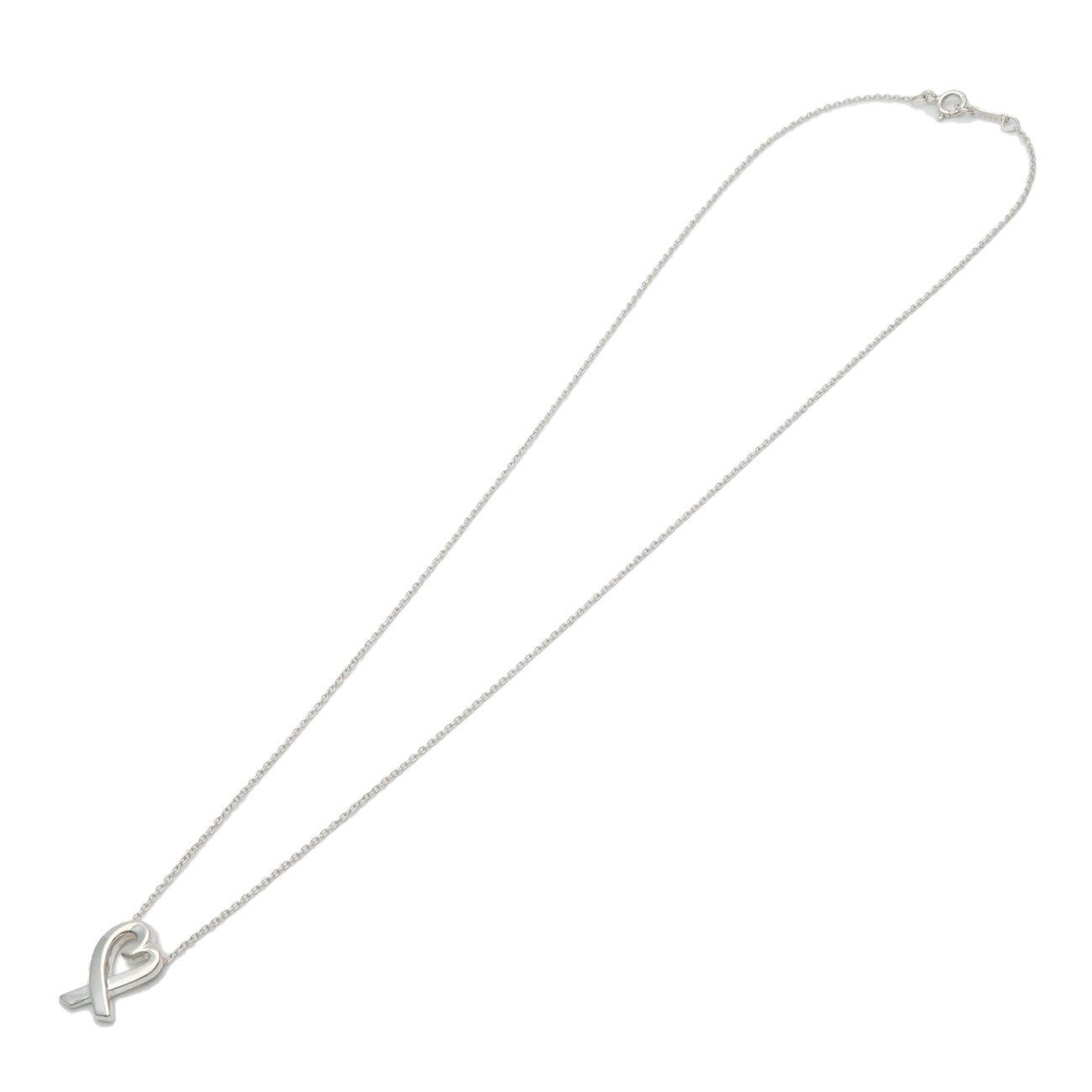 Tiffany & Co Loving Heart Necklace Small SV925 Silver