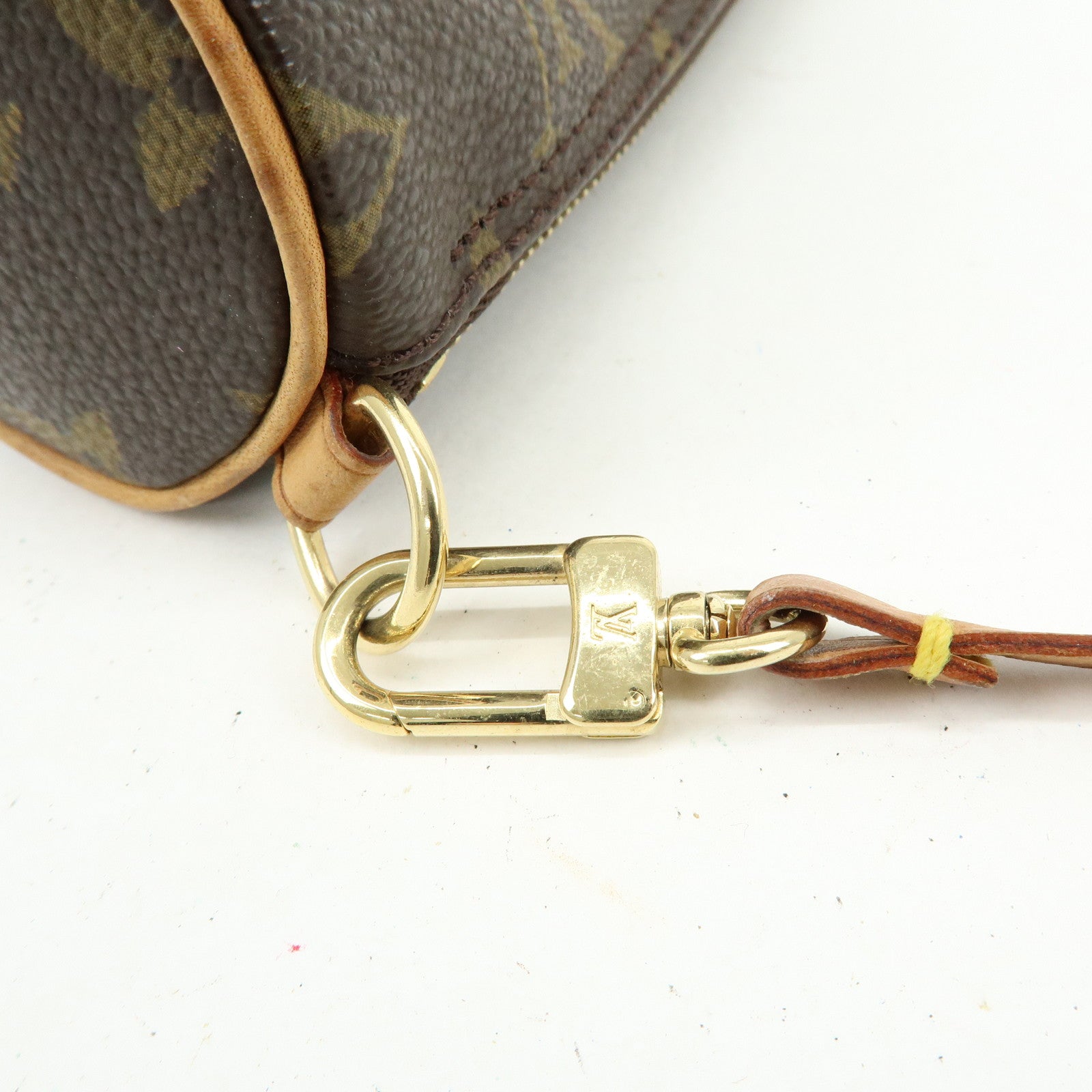 Louis Vuitton Monogram Mini Pouch for Papillon Bag Brown