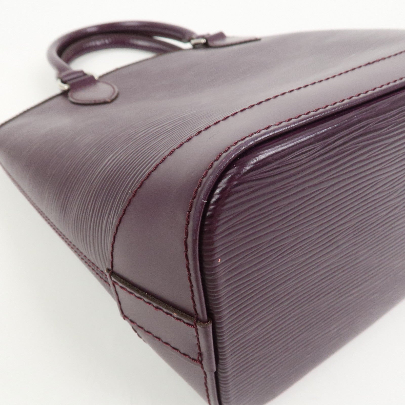 Louis Vuitton Epi Lockit PM Tote Bag Hand Bag Cassis M4229K