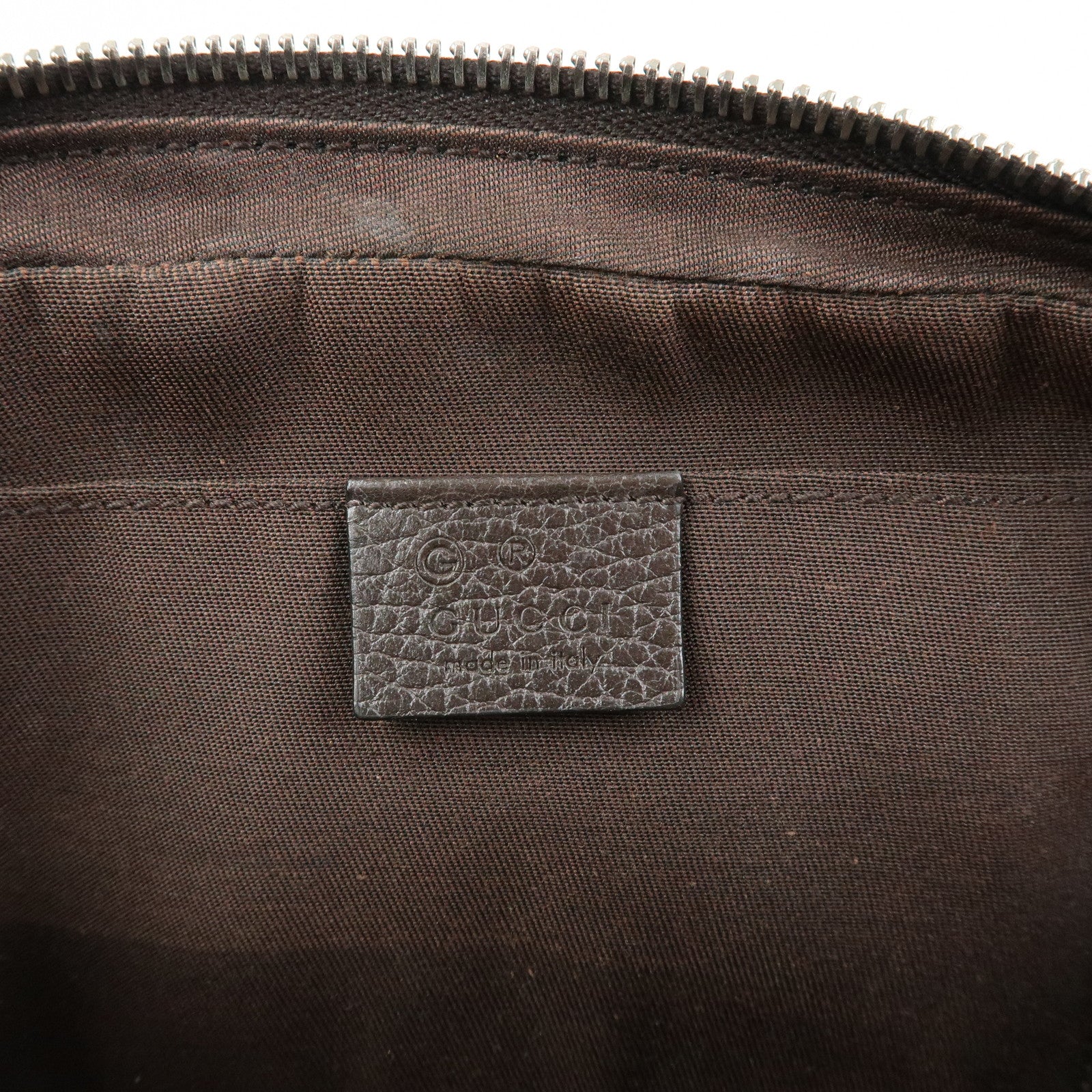 GUCCI GG Canvas Leather Waist Pouch Body Bag Crossbody Bag 449174