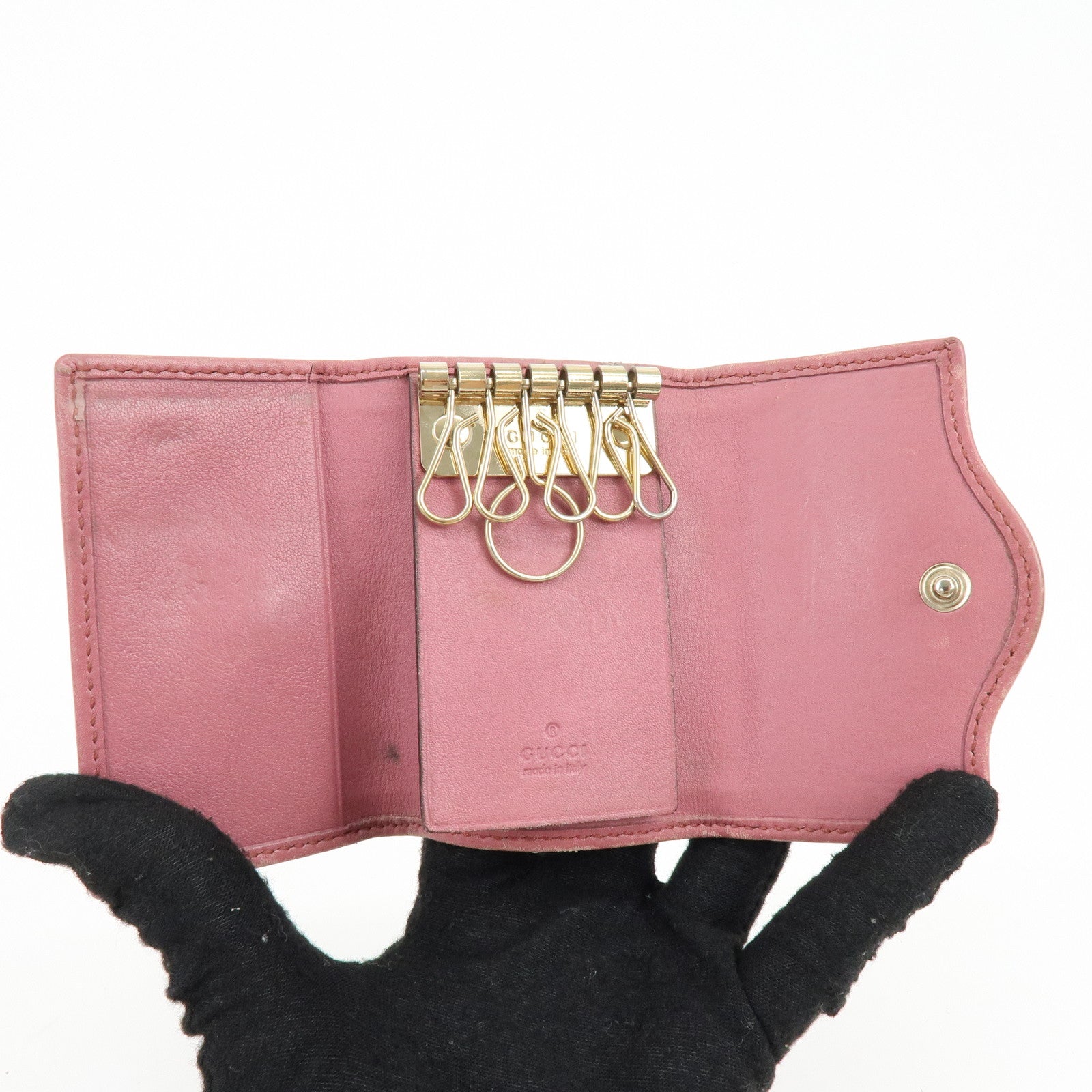 GUCCI Set of 3 Key Case Key Holder 282432 456118 456110