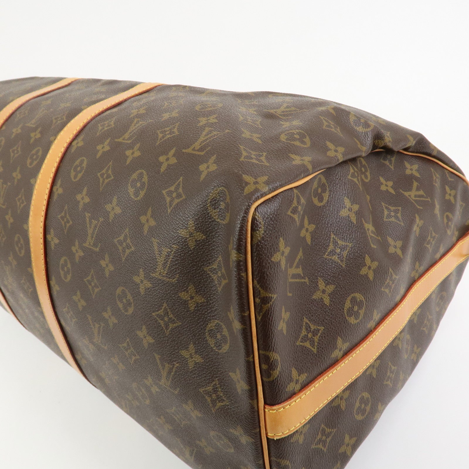 Louis Vuitton Monogram Keep All Bandouliere 60 Boston Bag M41412