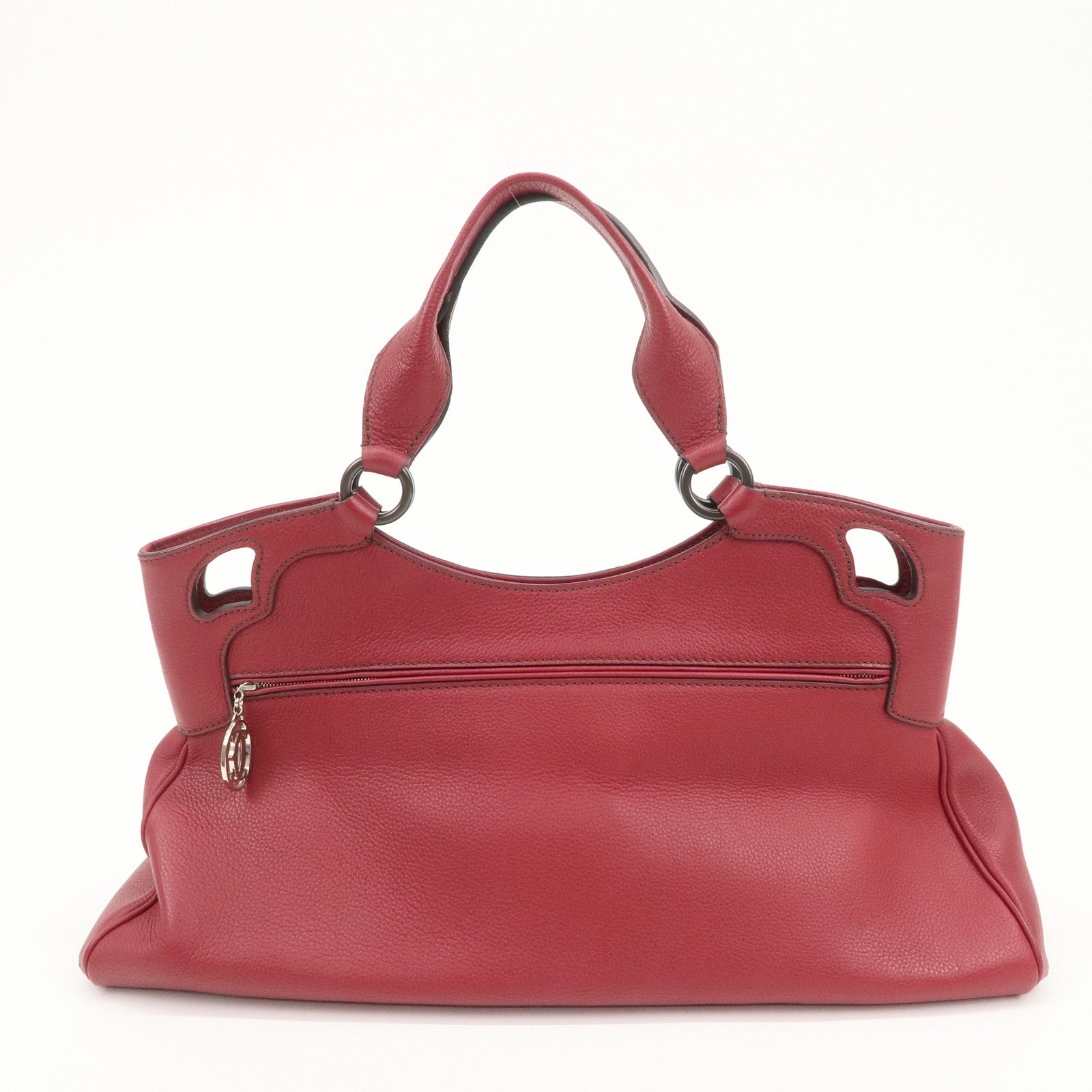 Cartier Marcello de Cartier MM Shoulder Bag Hand Bag Bordeaux