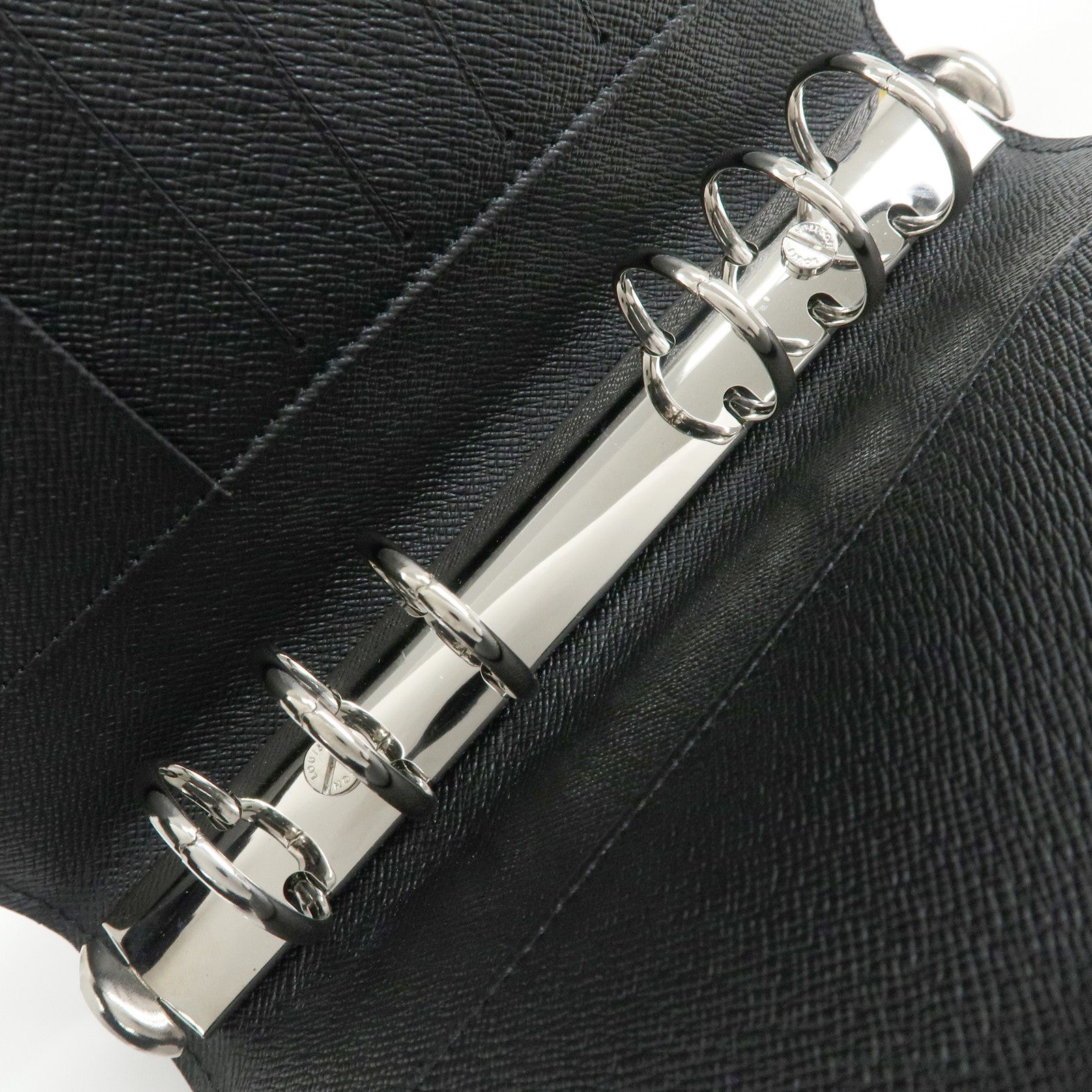Louis Vuitton Epi Agenda MM Planner Cover Noir Black R20202