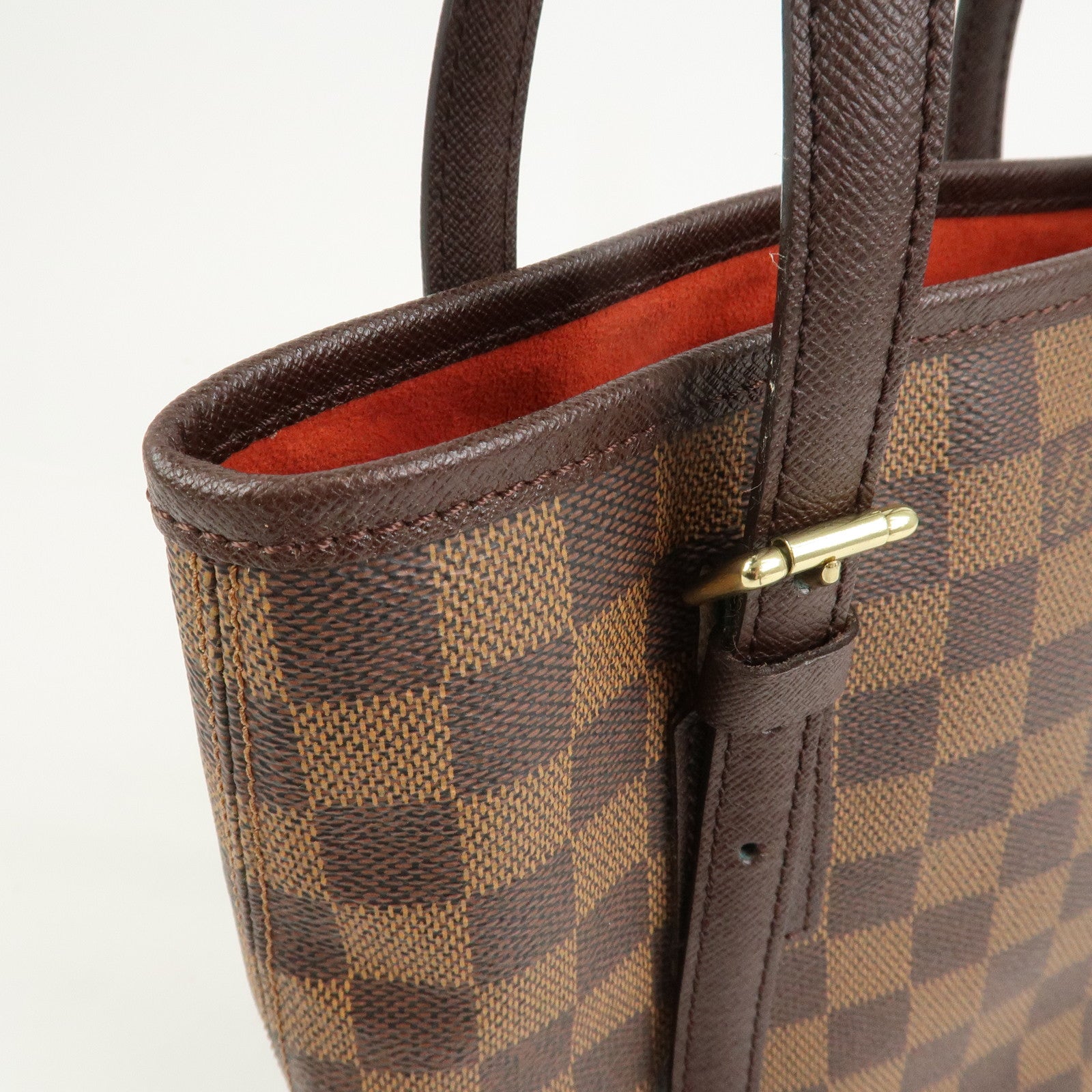 Louis Vuitton Damier Ebene Marais Tote Bag Hand Bag Brown N42240