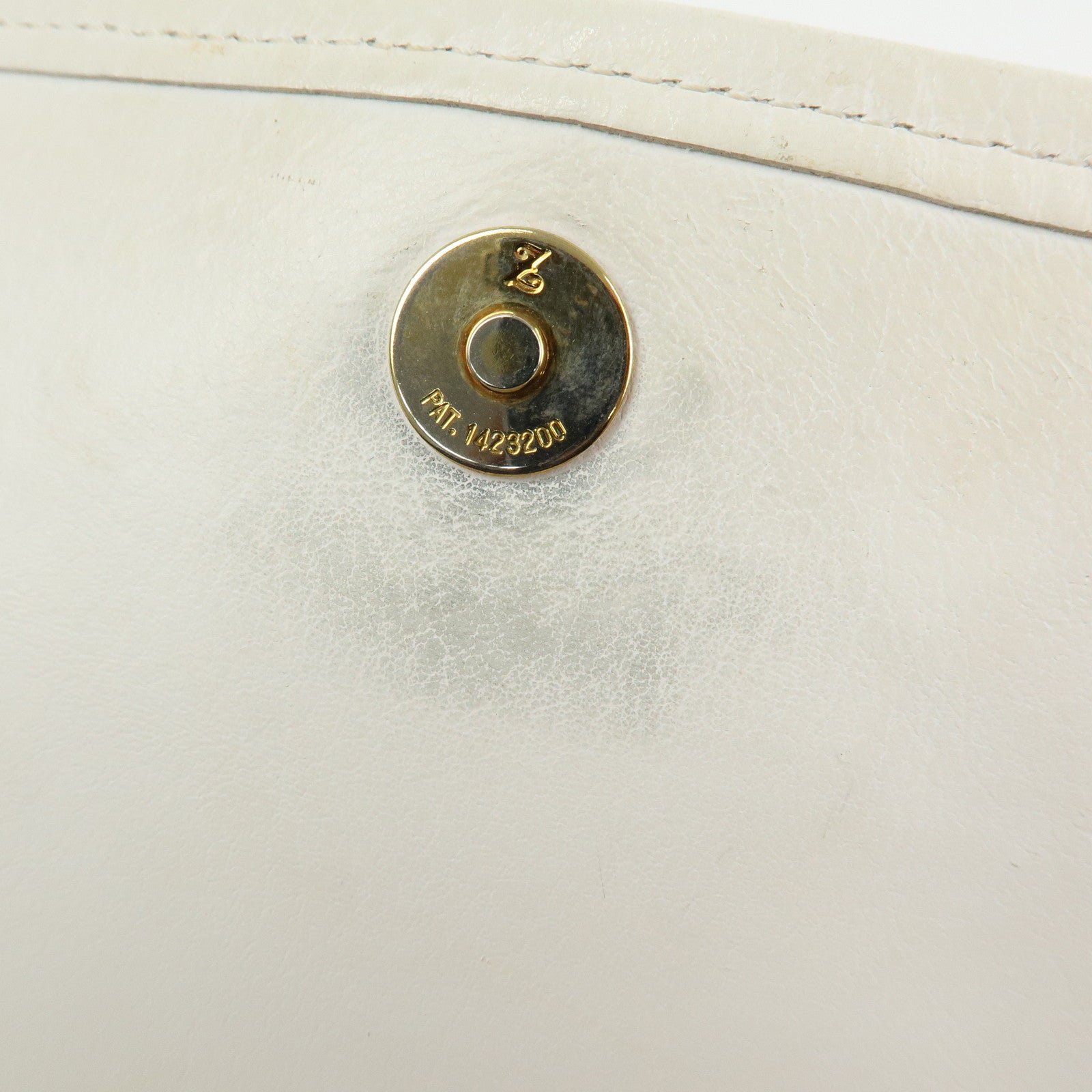 Chloe Raffia Leather Shoulder Bag Hand Bag Natural White