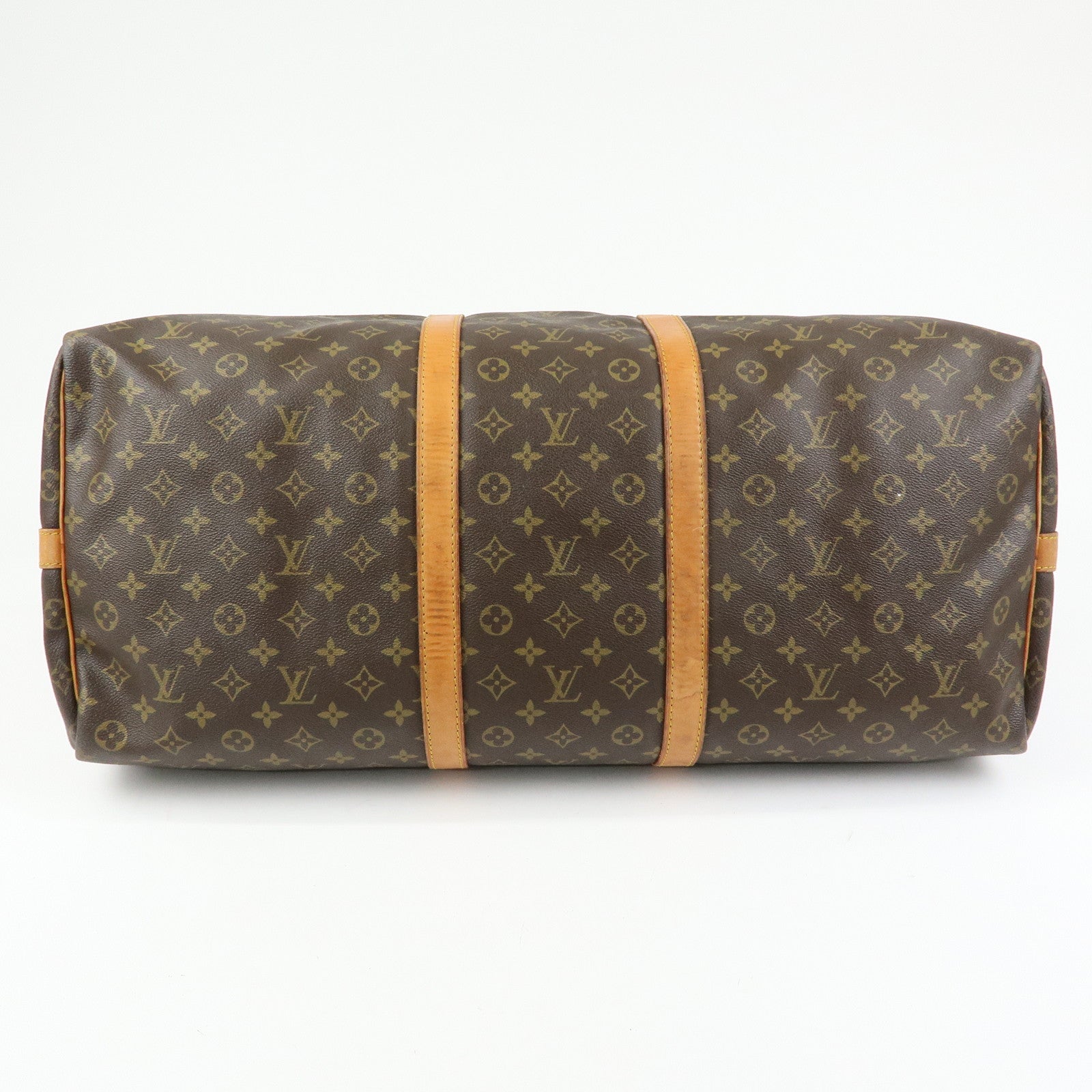 Louis Vuitton Monogram Keep All Bandouliere 60 Boston Bag M41412