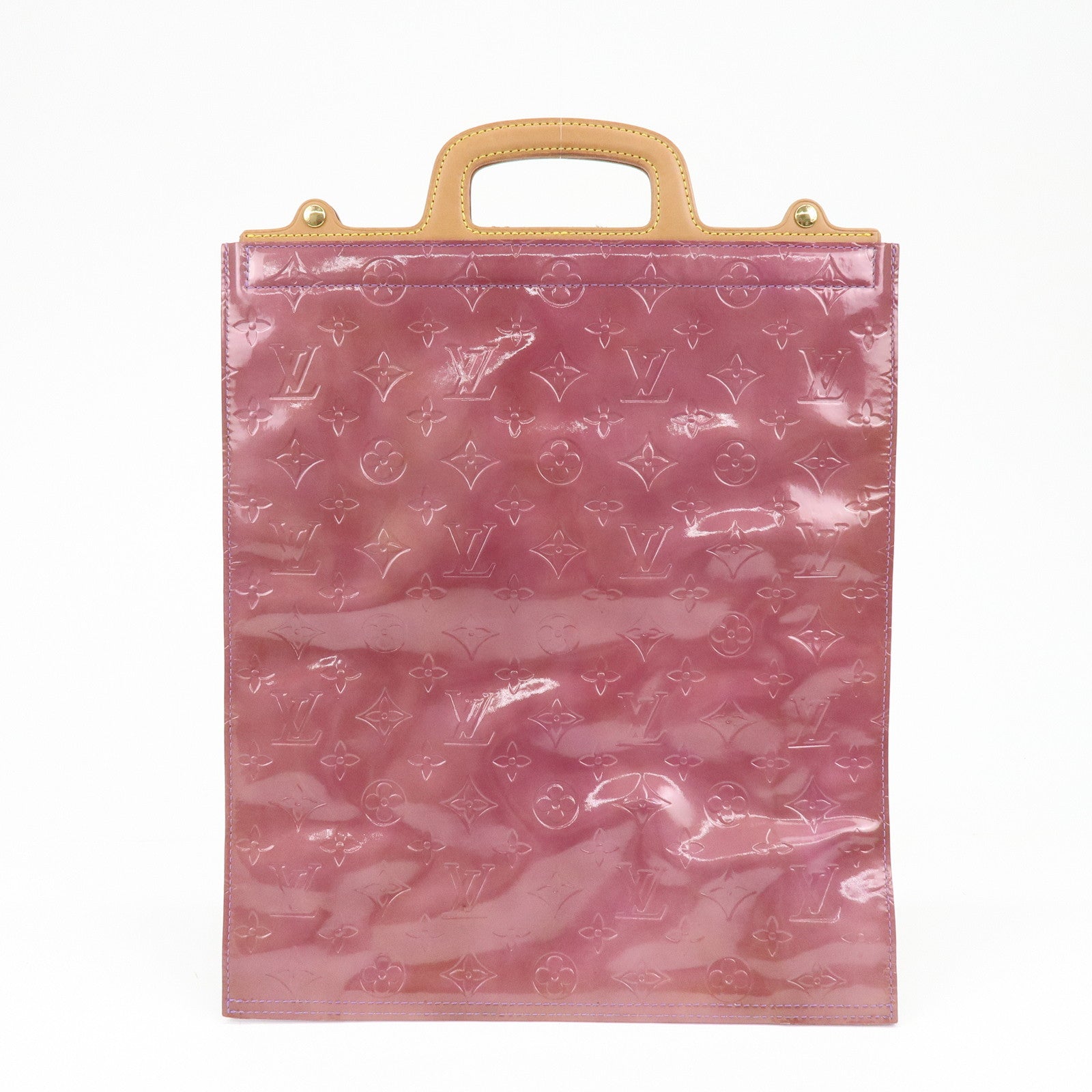 Louis Vuitton Monogram Vernis Stanton Tote Bag Violet M91079