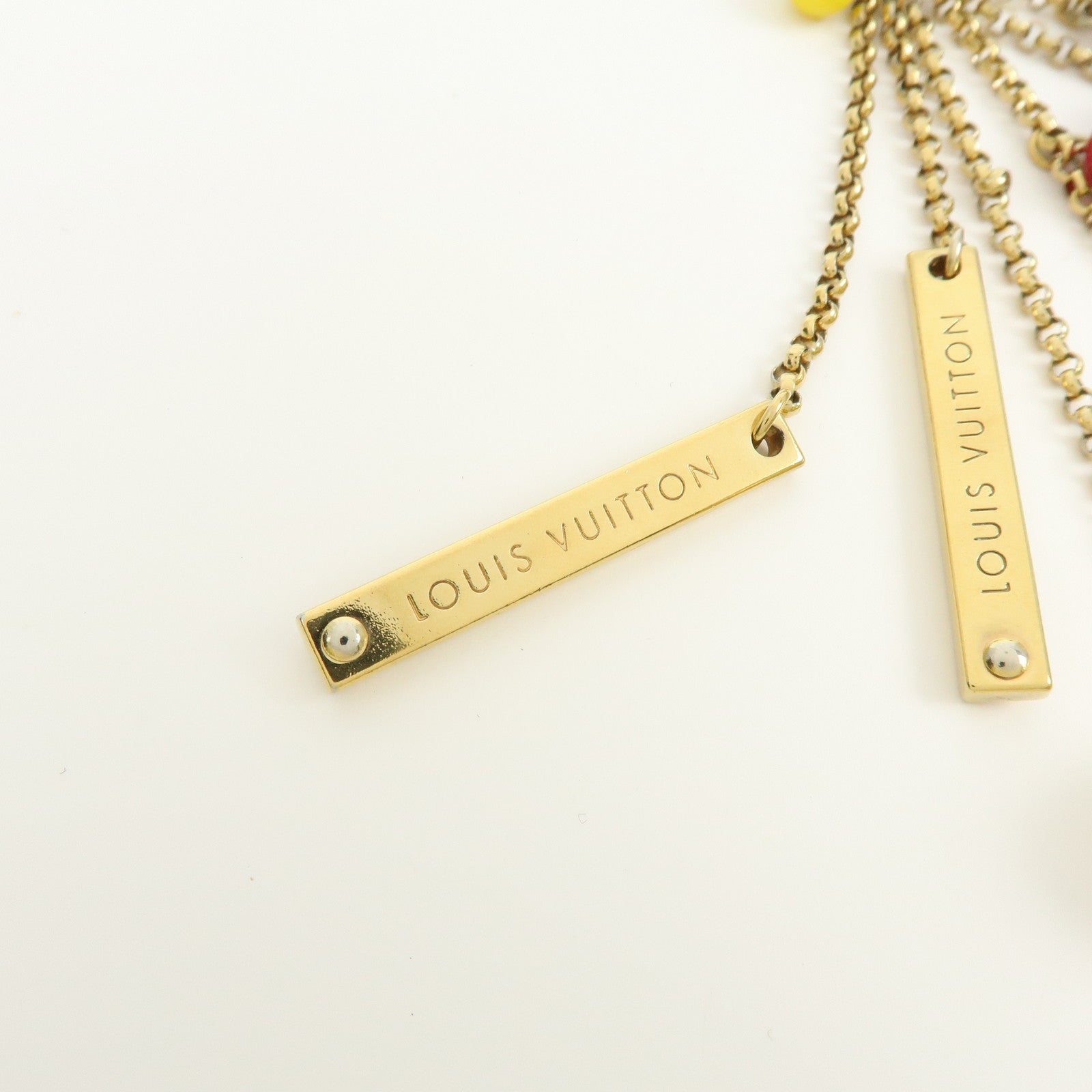 Louis Vuitton Porte Cles Grelots Bag Charm Metal Gold M62227