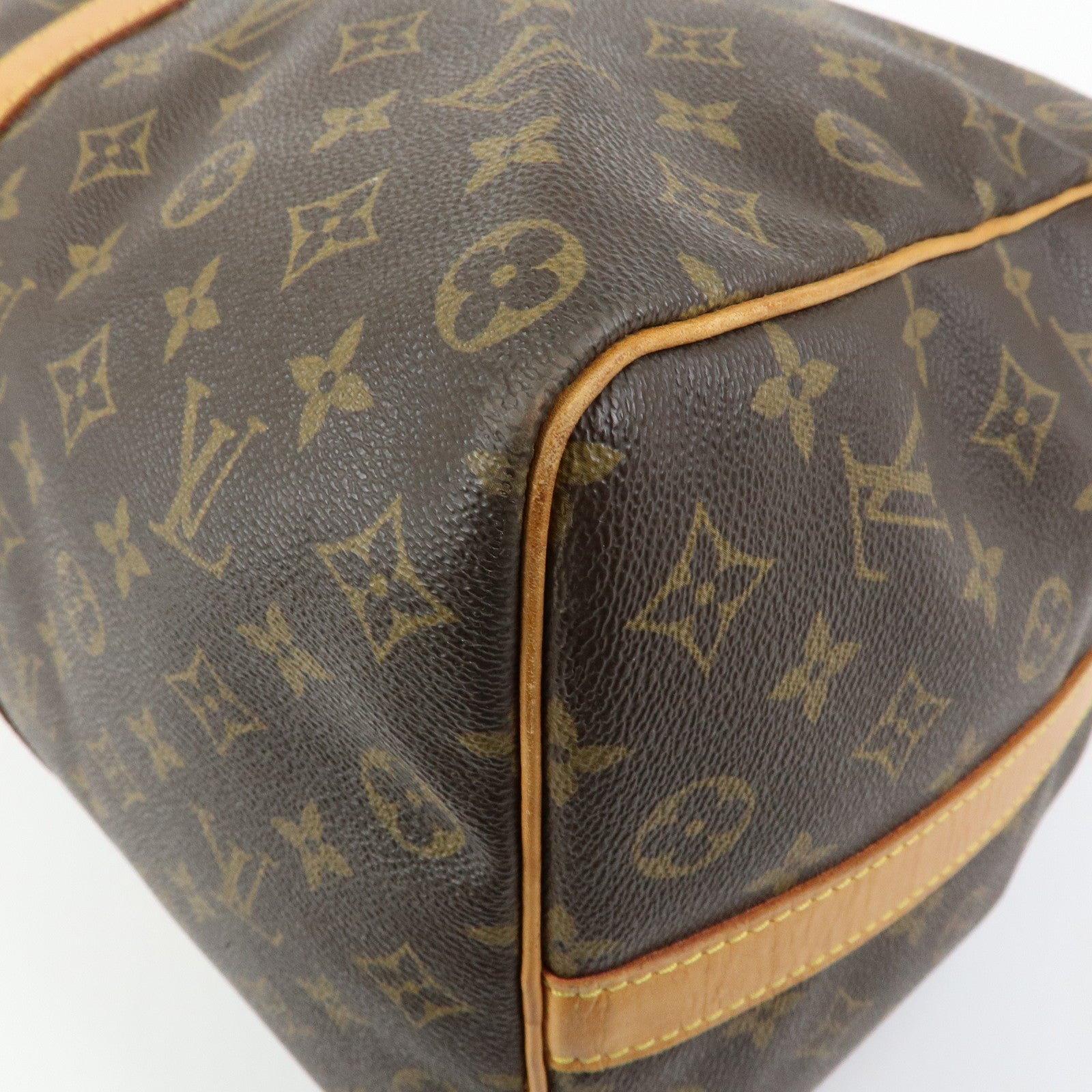 Louis Vuitton Monogram Keep All Bandouliere 50 Boston Bag M41416