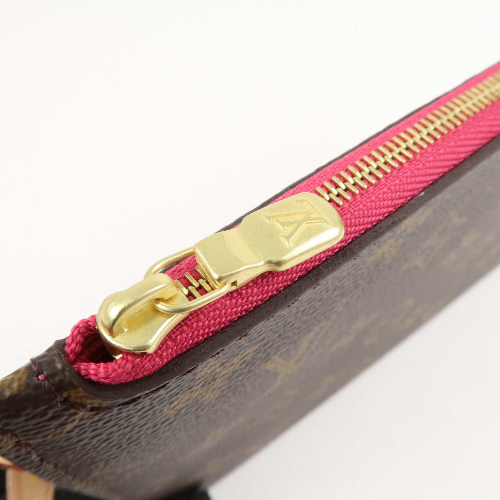 Louis Vuitton Monogram Canvas Neverfull GM Pouch Brown