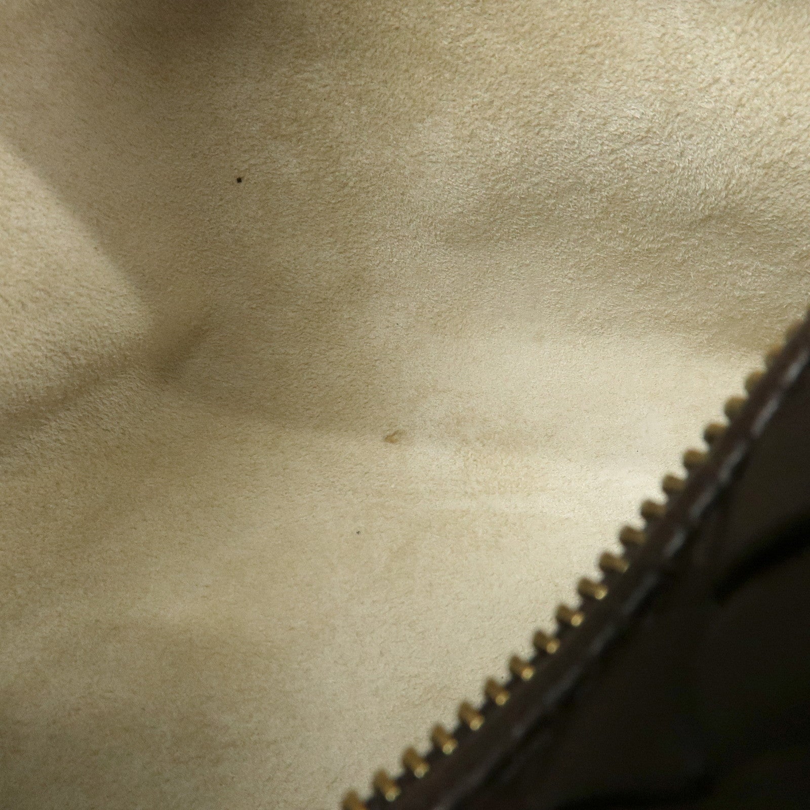 BOTTEGA VENETA Intrecciato Lamb Skin Hand Bag Boston Bag Dark Brown