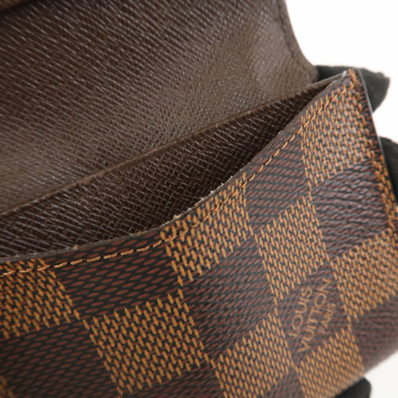 Louis Vuitton Damier Enveloppe Carte de Visite Card Case N62920