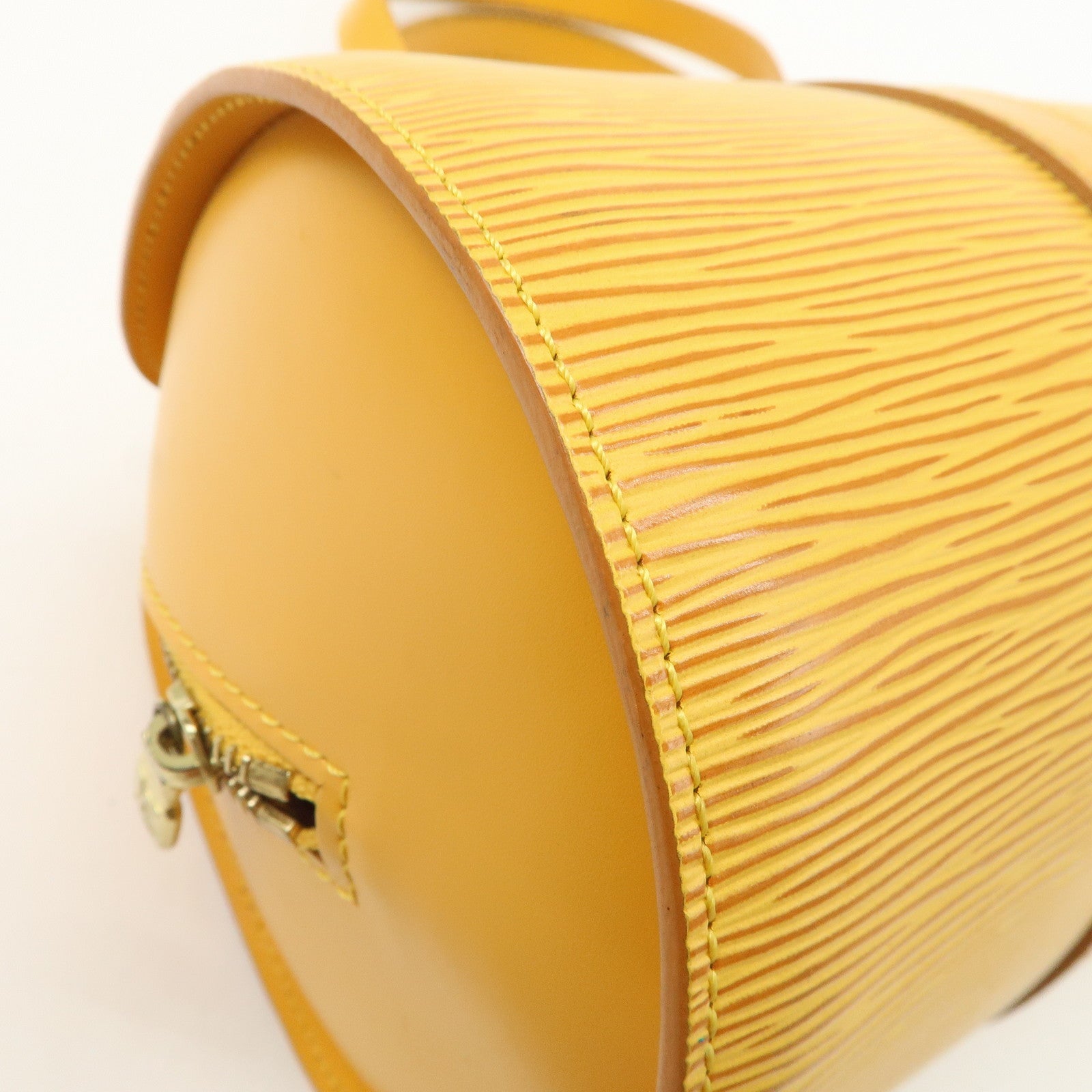 Louis Vuitton Soufflot Epi Leather Shoulder Bag Yellow M52229