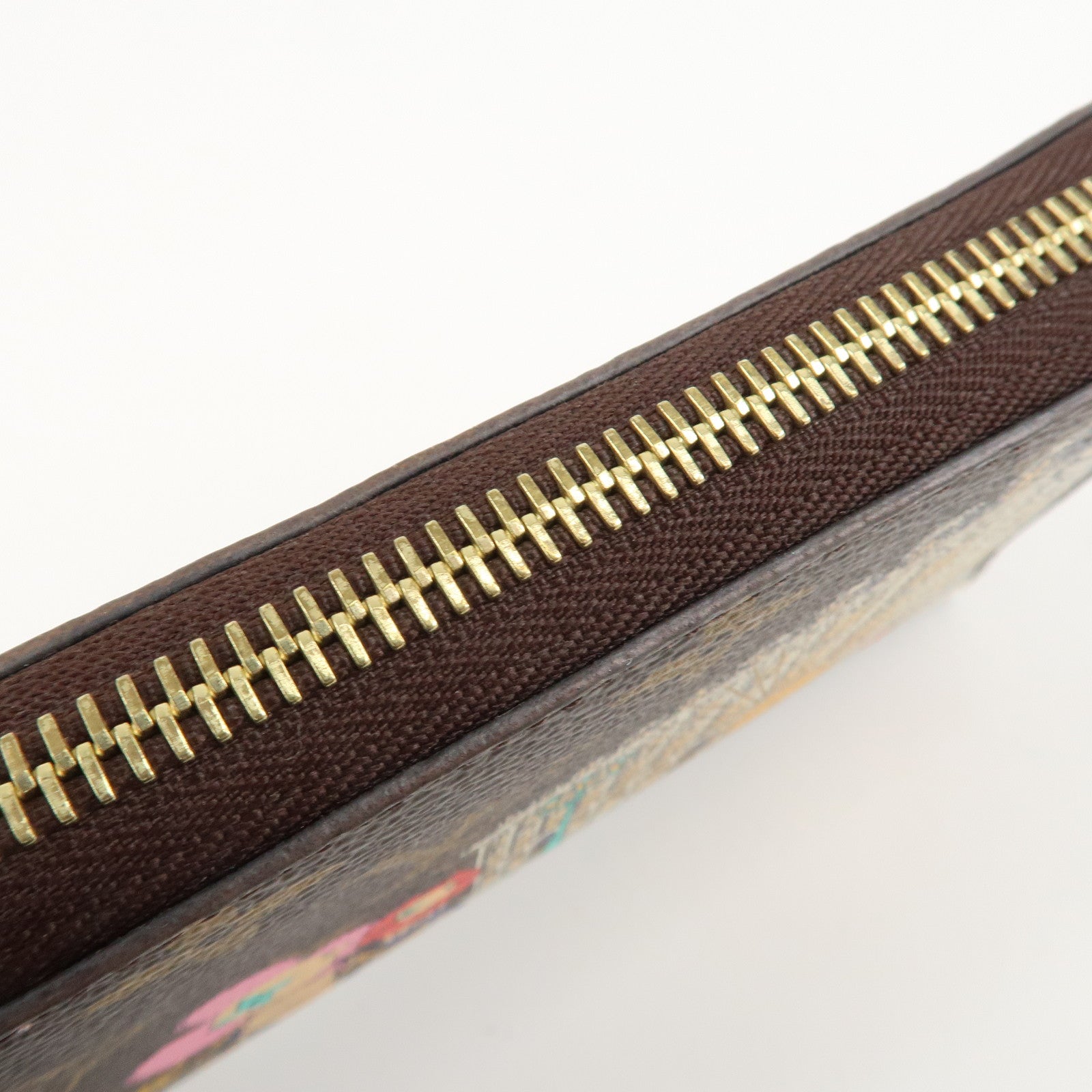 Louis Vuitton Monogram Vivienne Zippy Long Wallet Brown M81544 Used