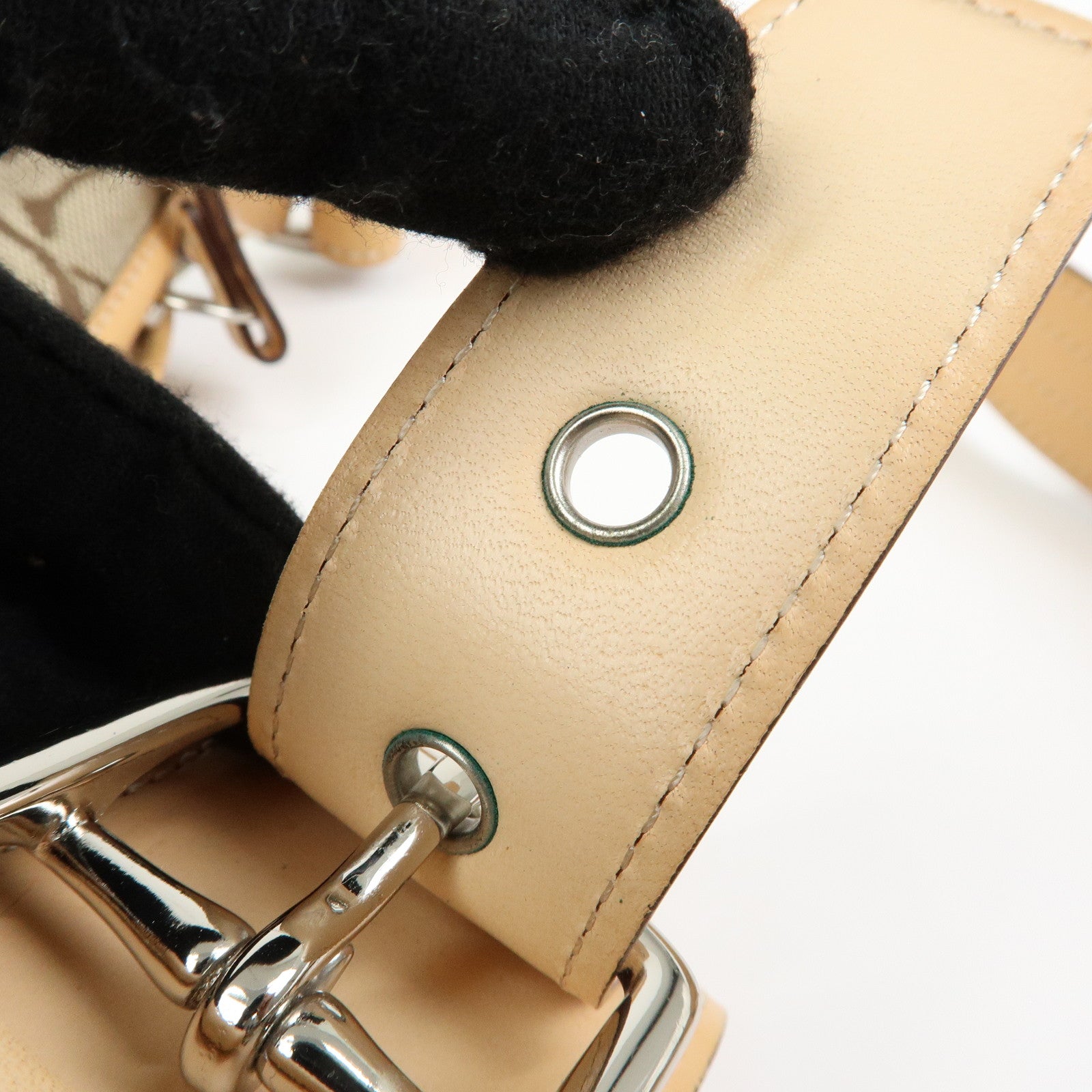 COACH Signature Canvas Leather Shoulder Bag Hand Bag Beige