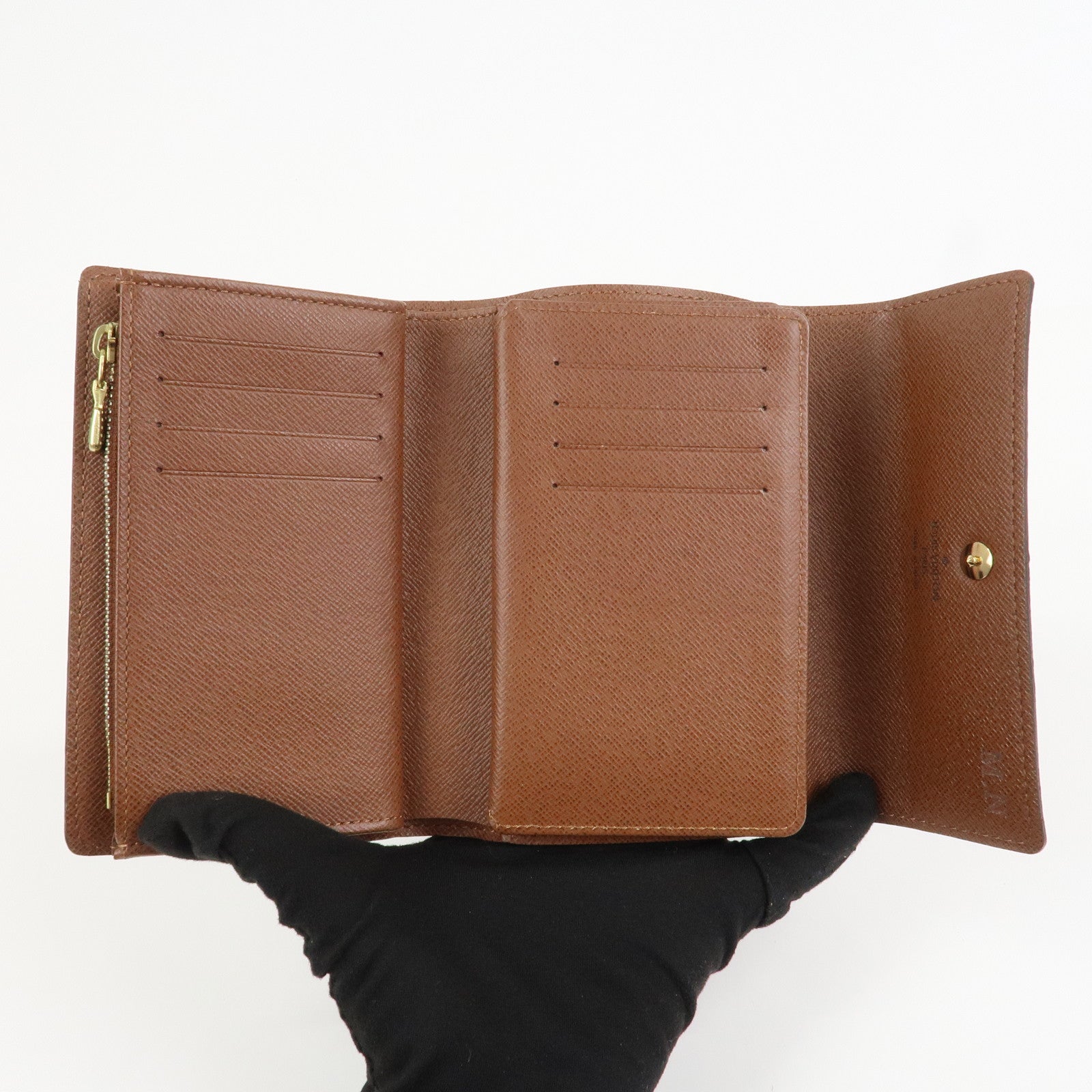Louis Vuitton Monogram Portefeuille Alexandra Wallet Brown M60047