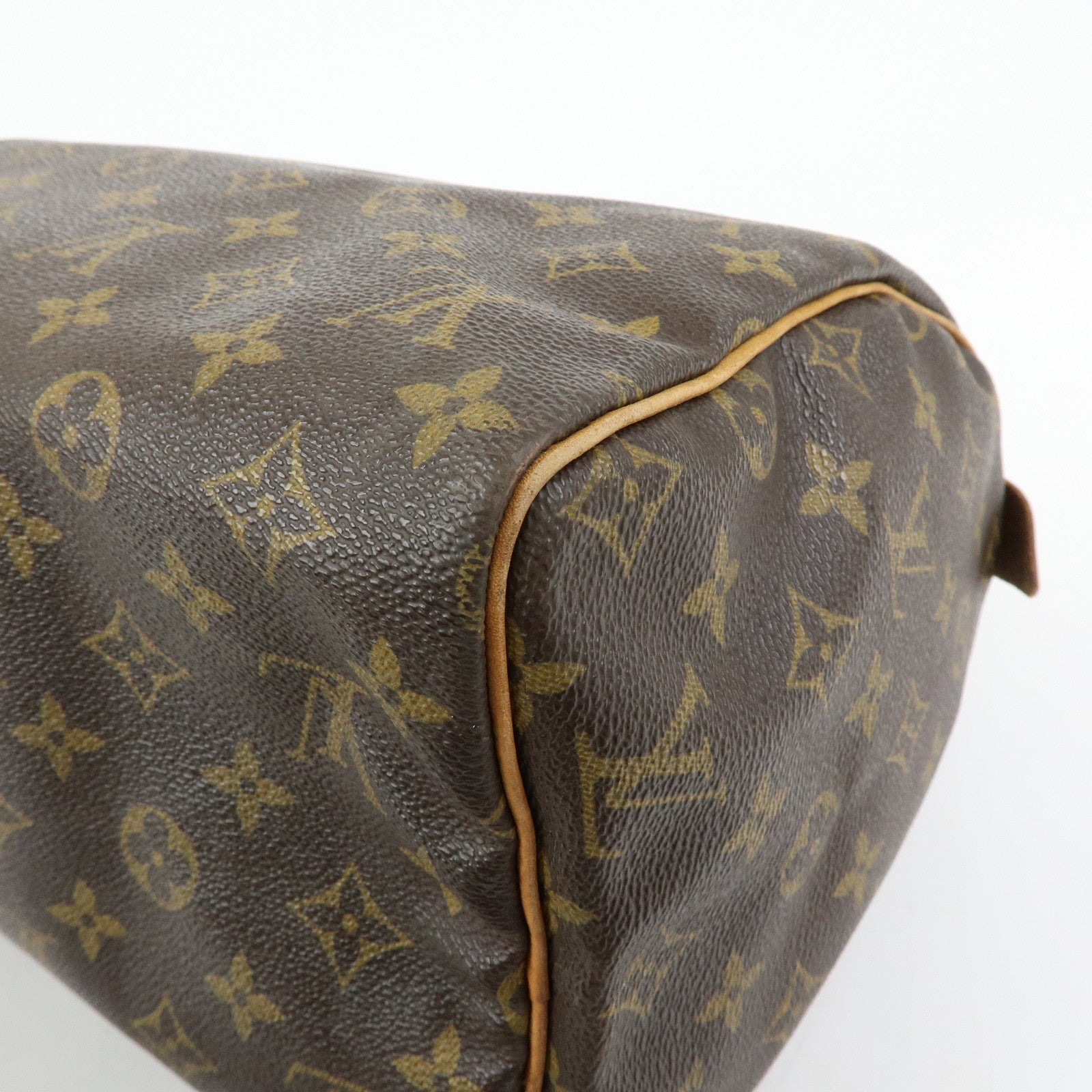 Louis Vuitton Monogram Speedy 30 Boston Bag Hand Bag Brown M41526
