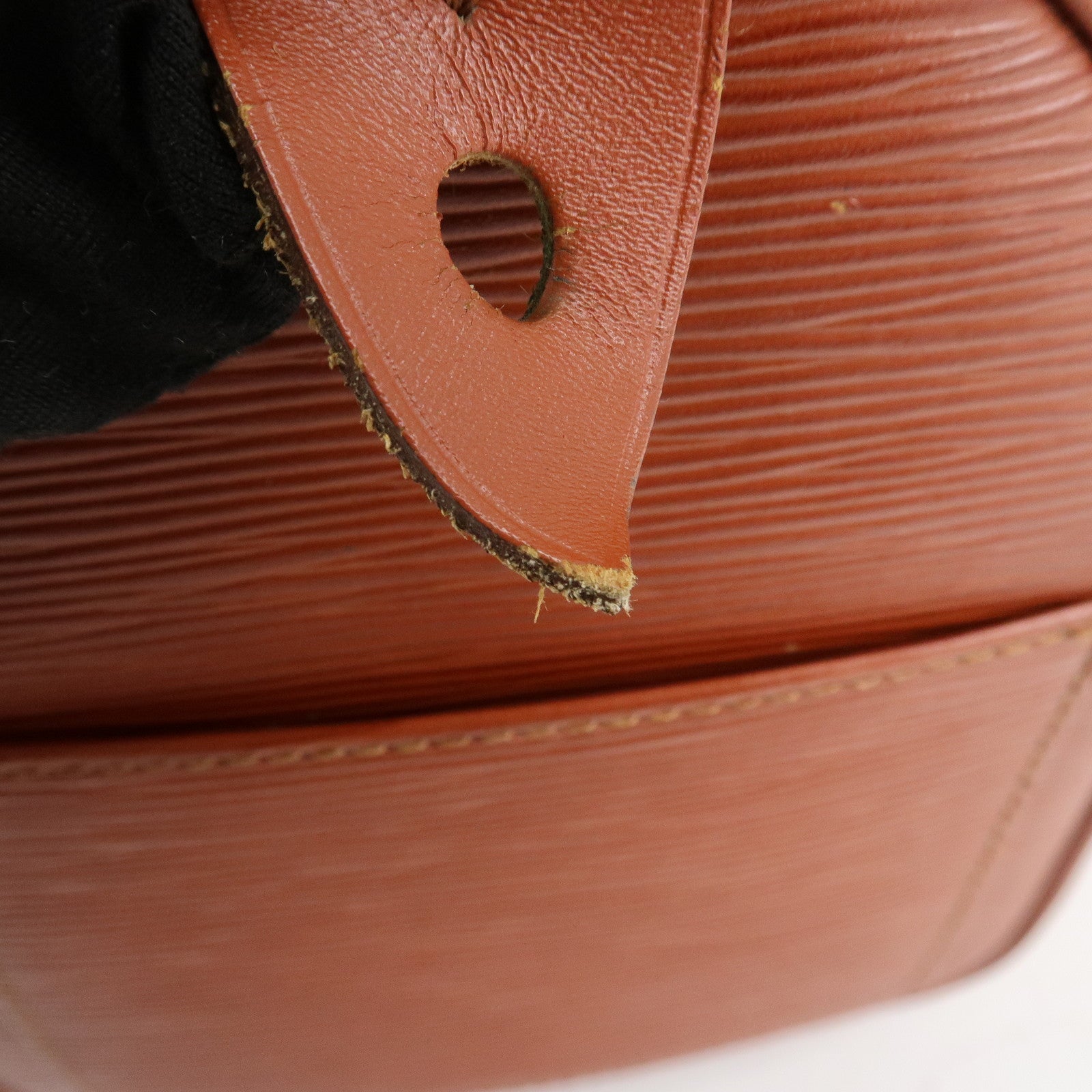 Louis Vuitton Epi Speedy 25 Hand Boston Bag Kenya Brown M43013 Used