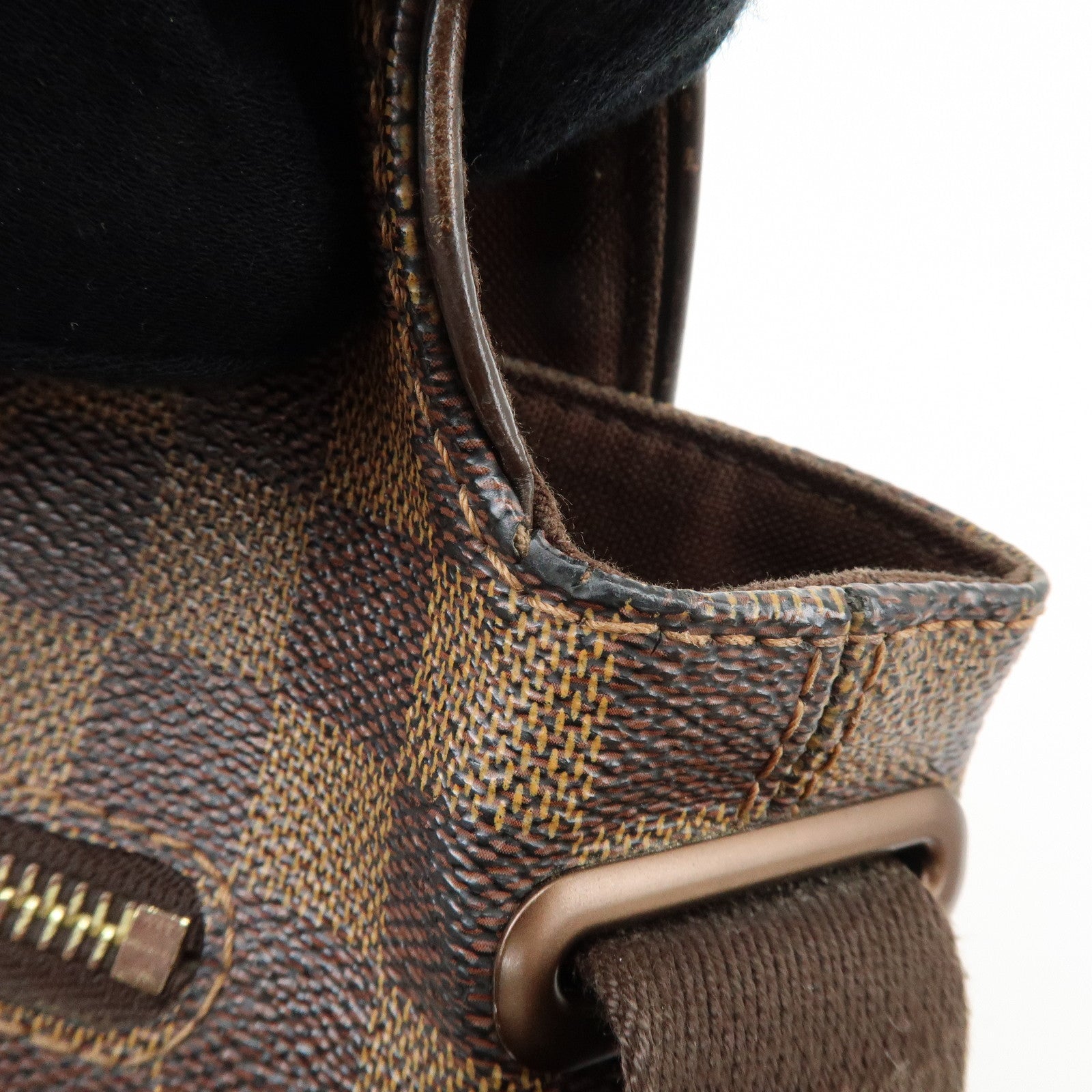 Louis Vuitton Damier Ebene Brooklyn Messenger Bag Brown N51211