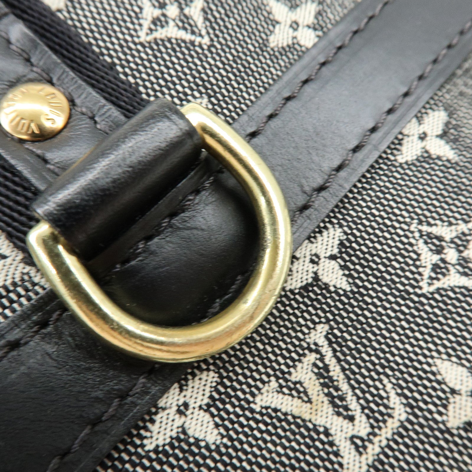 Louis Vuitton Monogram Mini Josephine PM Hand Bag Noir M92049