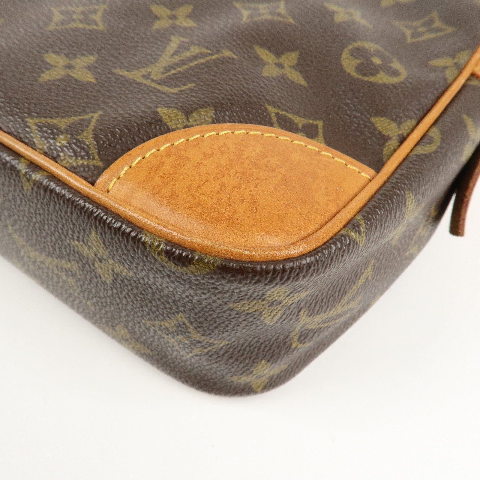 Louis Vuitton Monogram Compiegne 28 Pouch Clutch Bag Brown M51845 Used