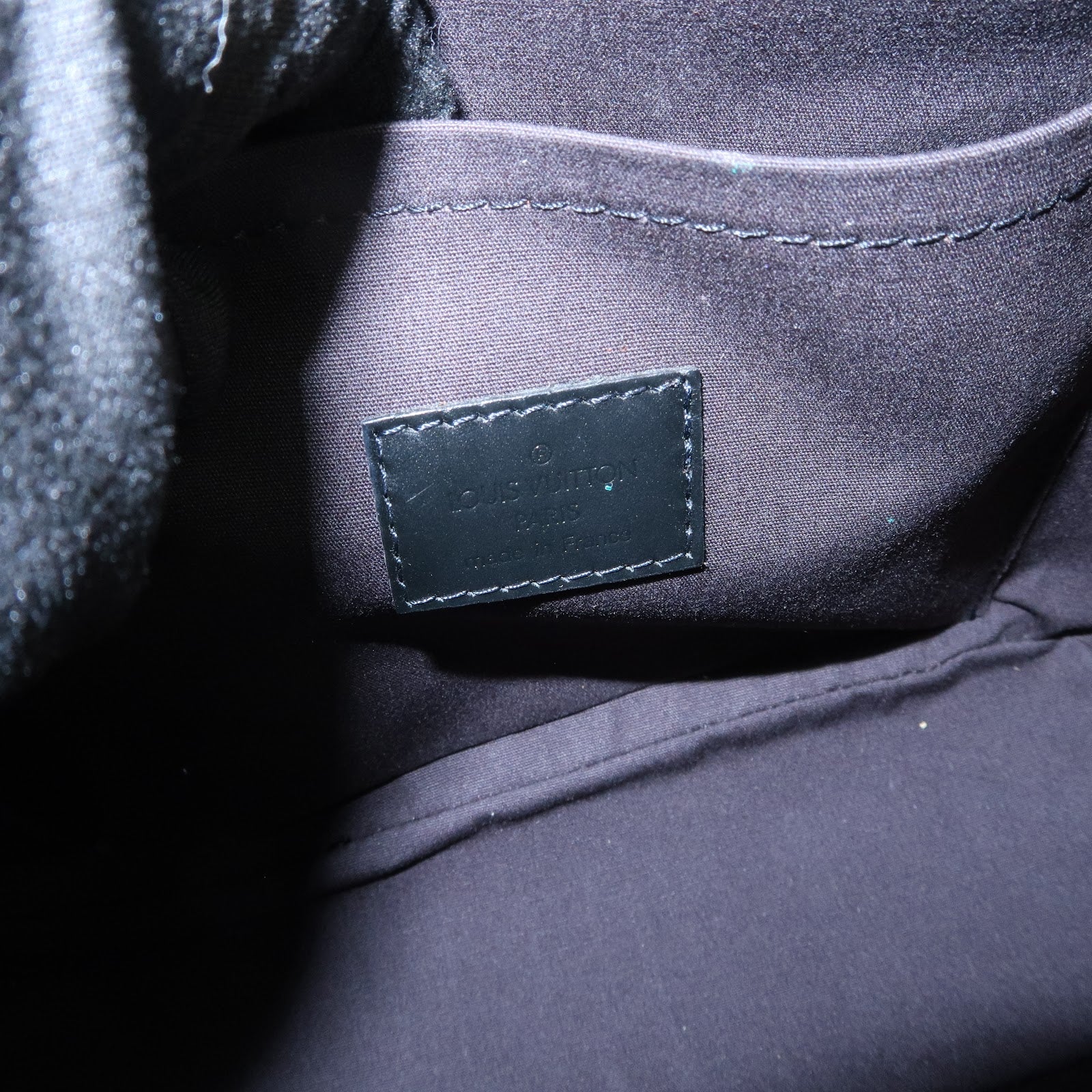 Louis Vuitton Monogram Mini Lucille PM Hand Bag Noir M92610