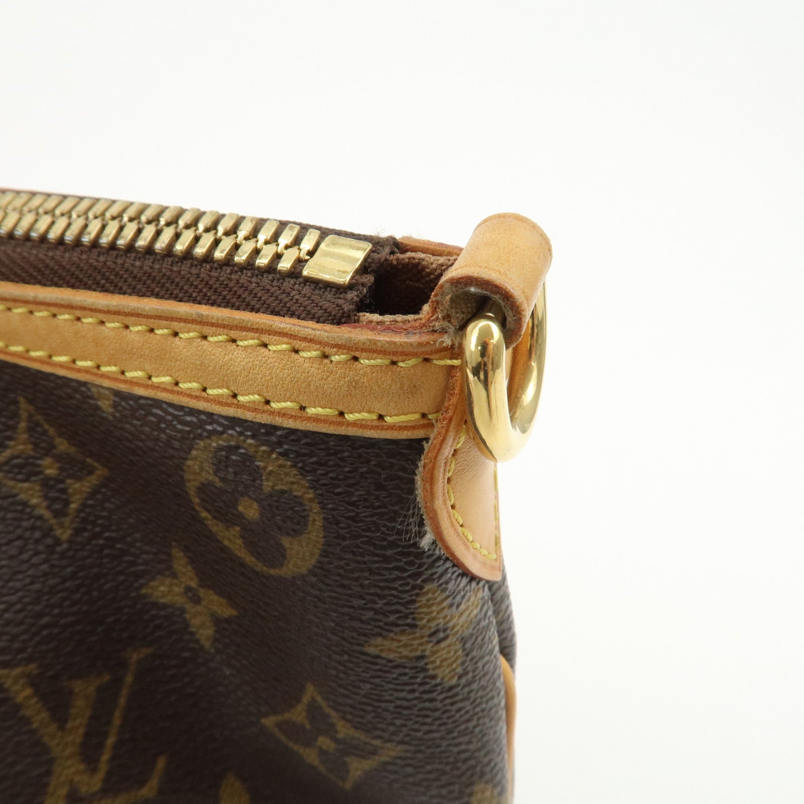 Louis Vuitton Monogram Palermo PM 2Way Hand Bag Brown M40145