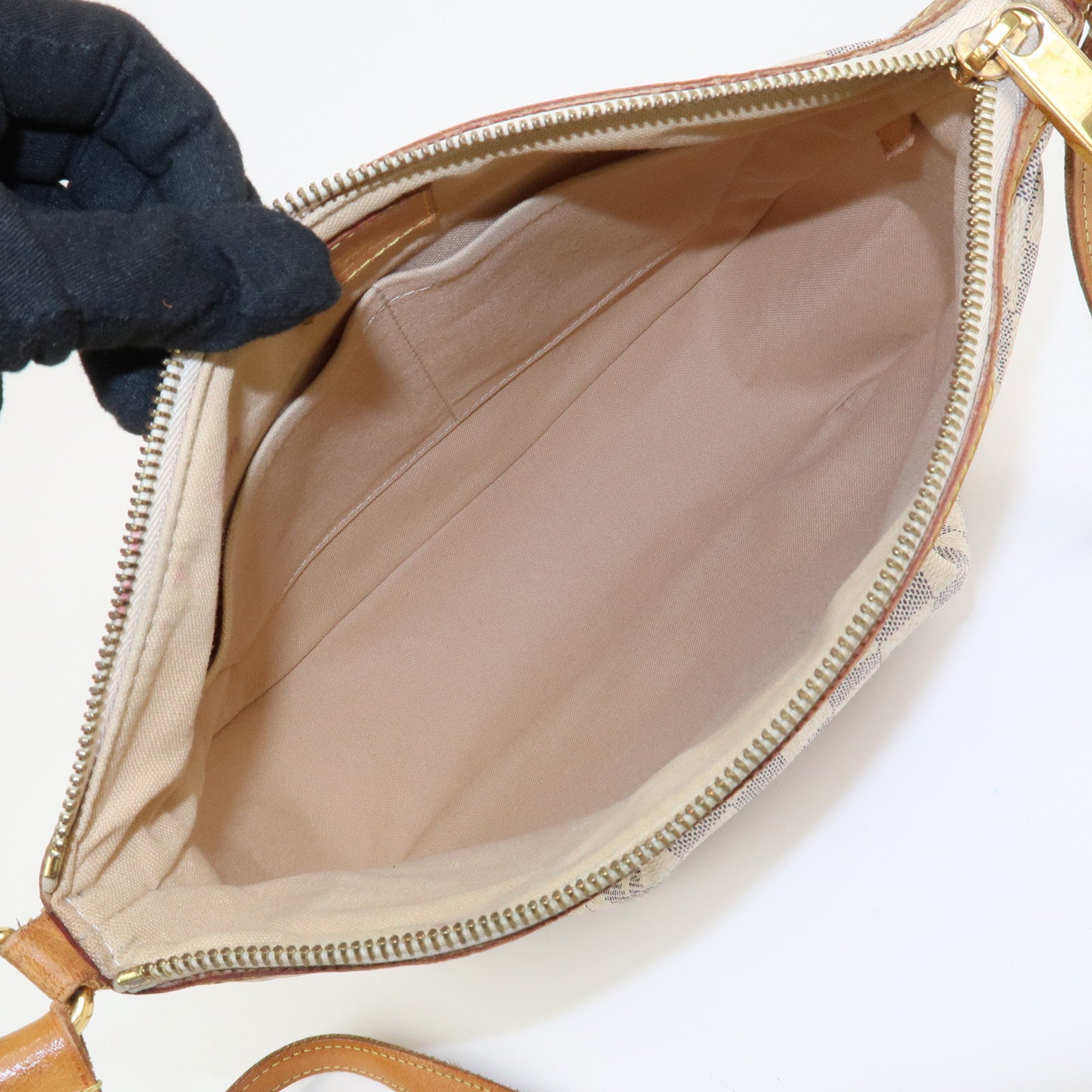 Louis Vuitton Damier Azur Siracusa PM Shoulder Bag M41113