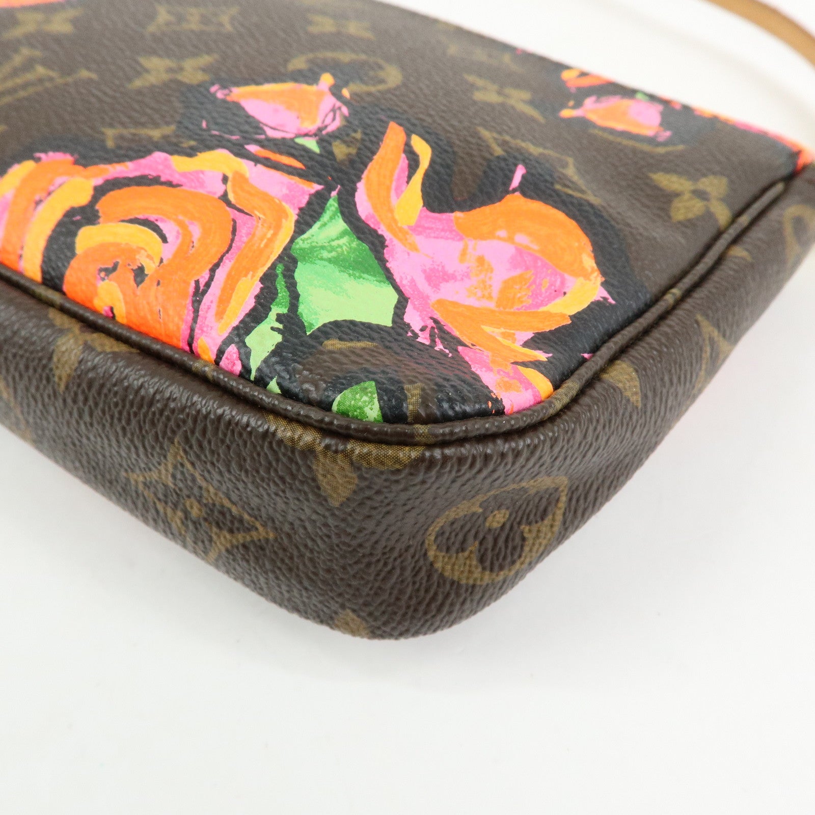 Louis Vuitton Monogram Rose Pochette Accessoires Pouch M48615