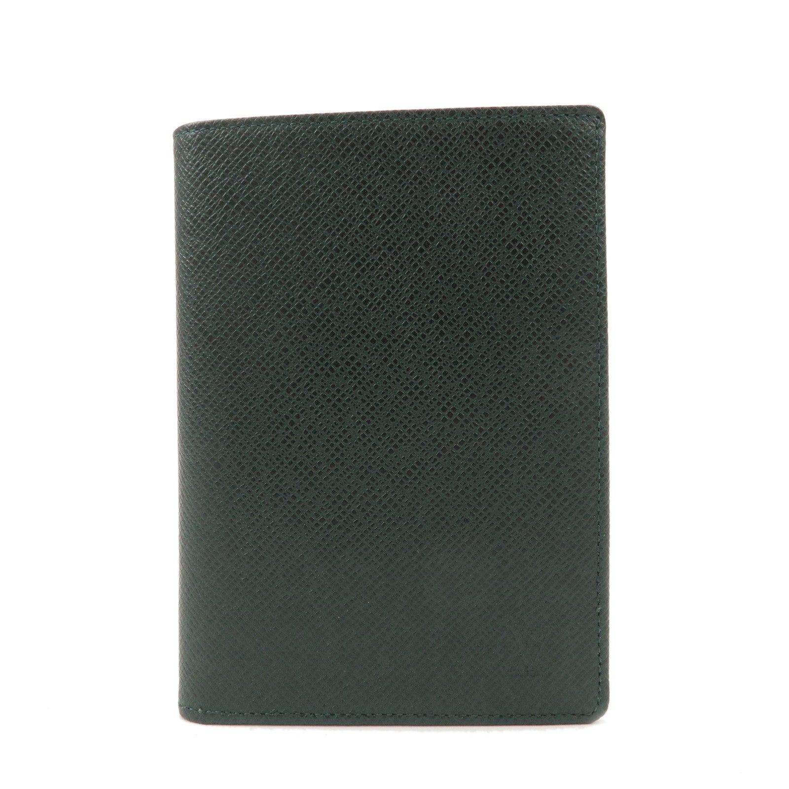 Louis Vuitton Taiga Leather Pass Case Card Case Epicea Used