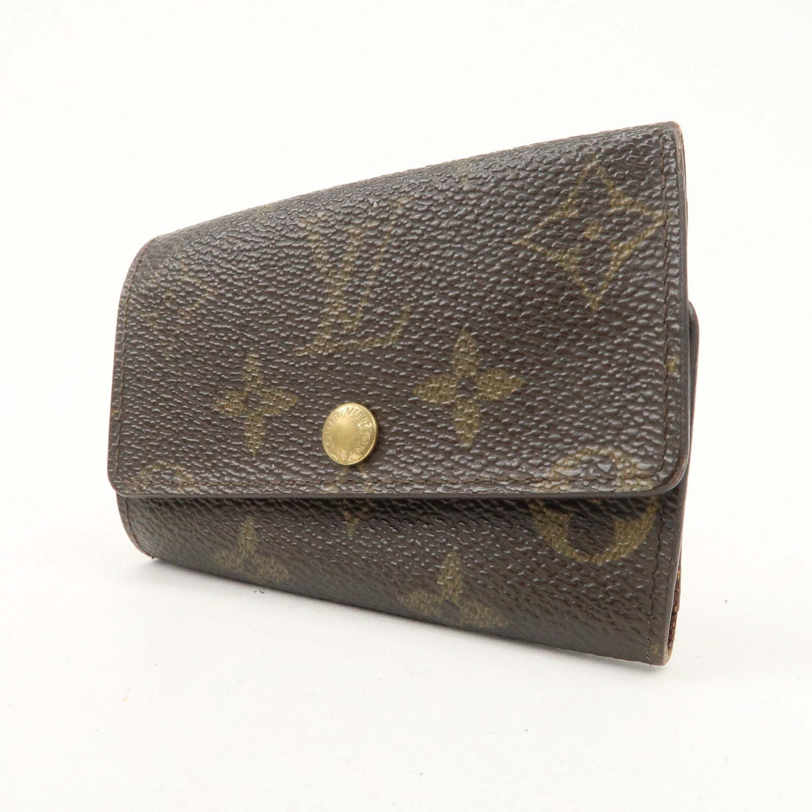 Louis Vuitton Monogram Damier Set Of 3 Multicles 6 Key Case Used