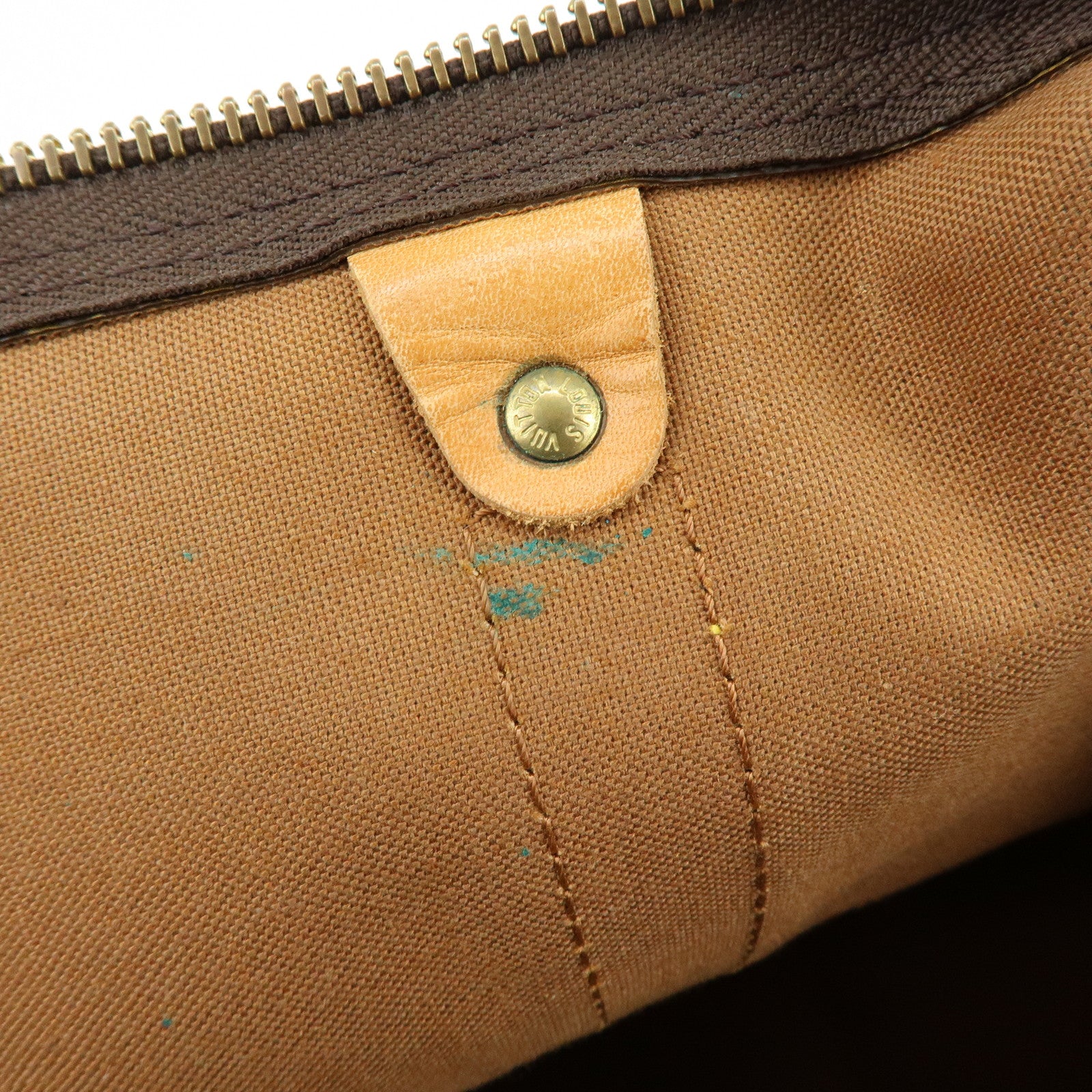 Louis Vuitton Monogram Keep All 60 Boston Bag Brown M41422