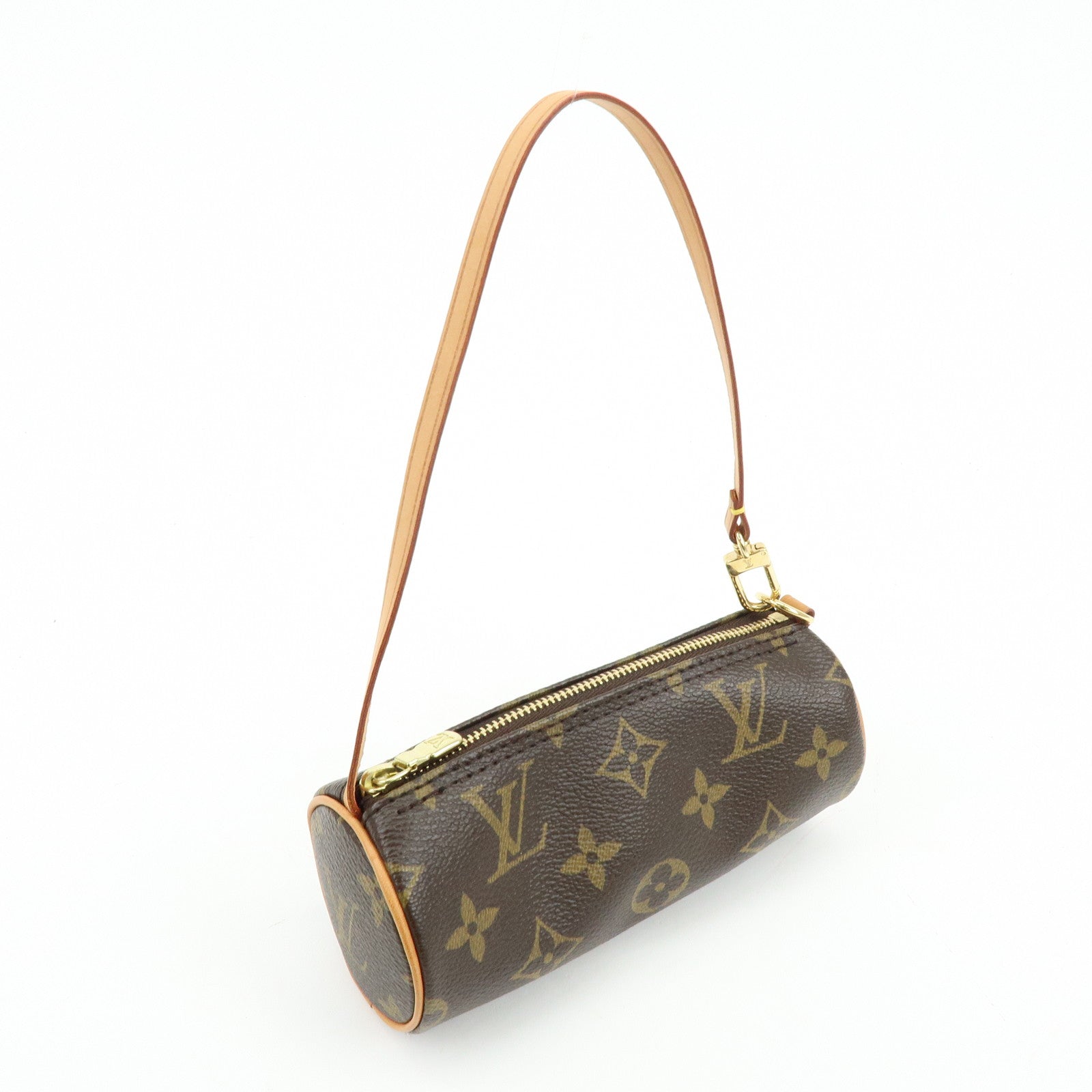 Louis Vuitton Monogram Mini Pouch for Papillon Bag Brown