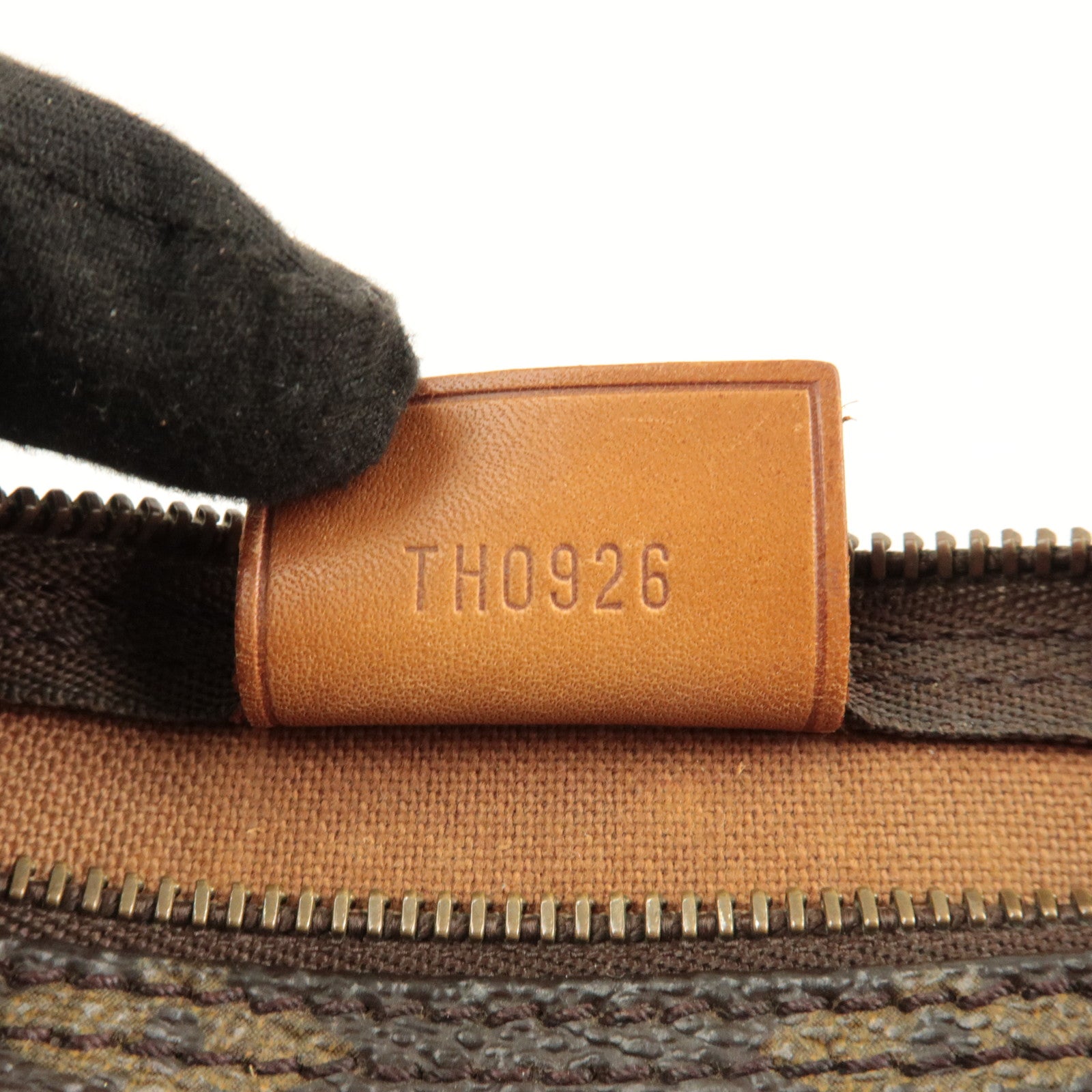 Louis Vuitton Monogram Mini Speedy Hand Bag Brown M41534 Used