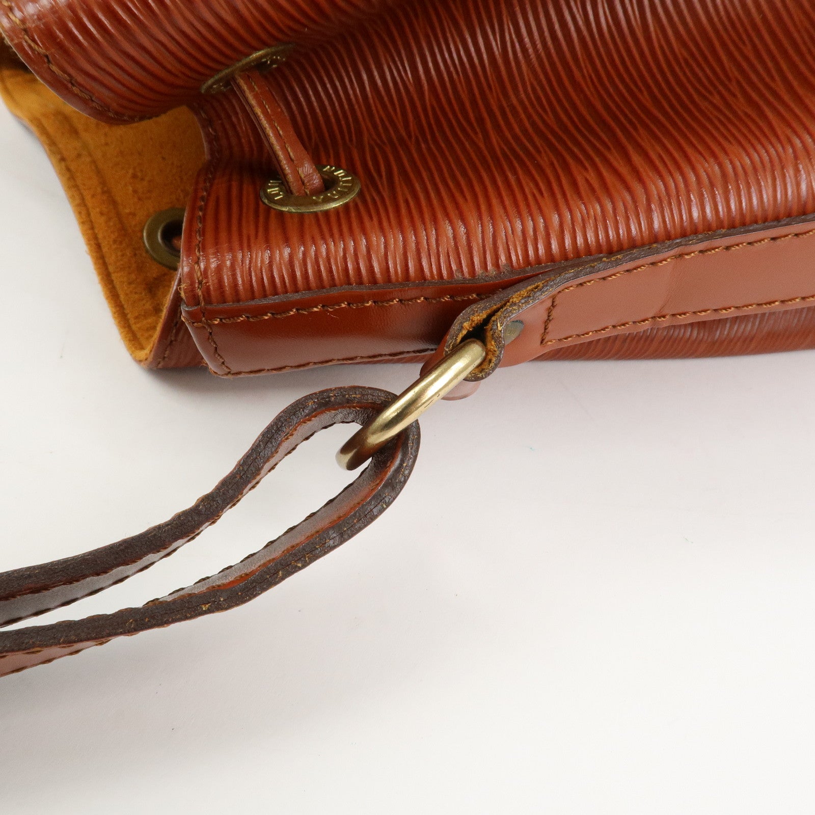 Louis Vuitton Epi Petit Noe Shoulder Bag Kenya Brown M44103