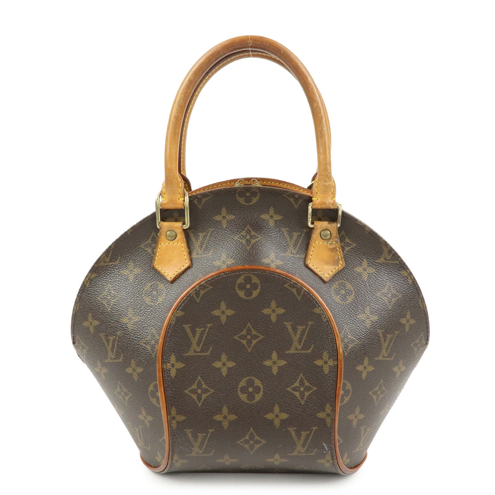 Louis Vuitton Monogram Ellipse PM Hand Bag Brown M51127