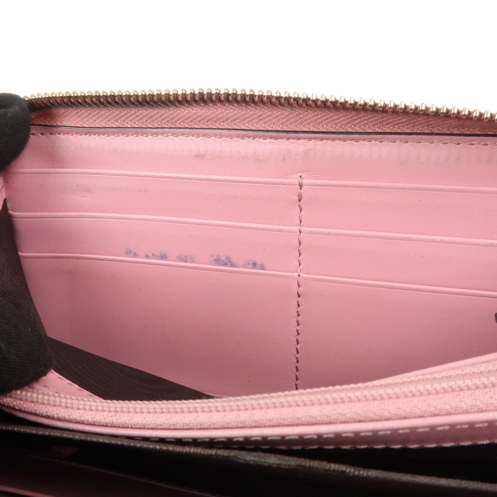 GUCCI Micro Guccissima Guccissima Set of 2 Long Wallet Pink Beige Pink