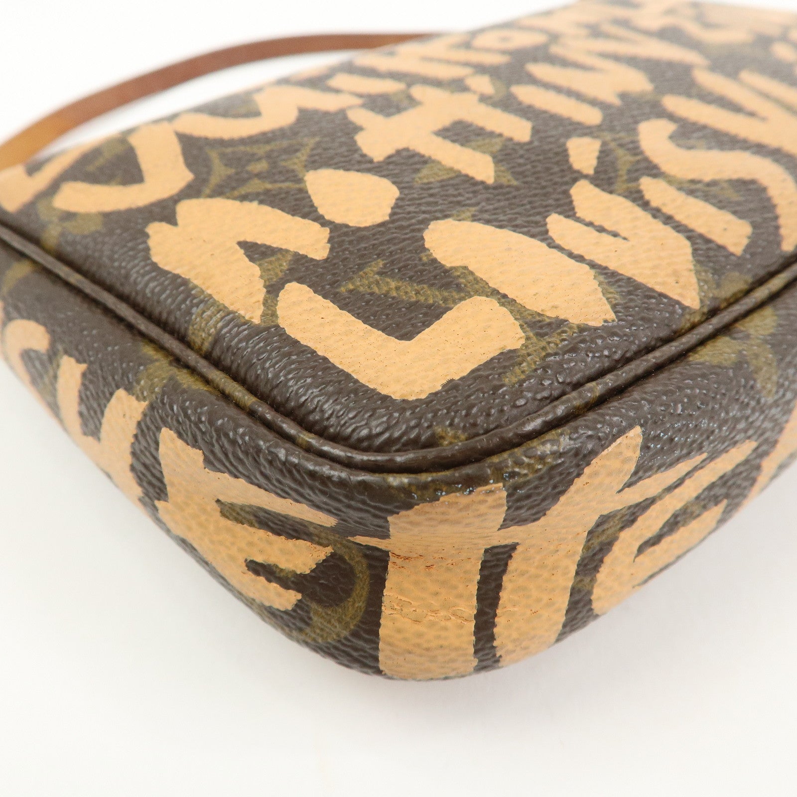 Louis Vuitton Monogram Graffiti Pochette Accessoires HandBag M92193