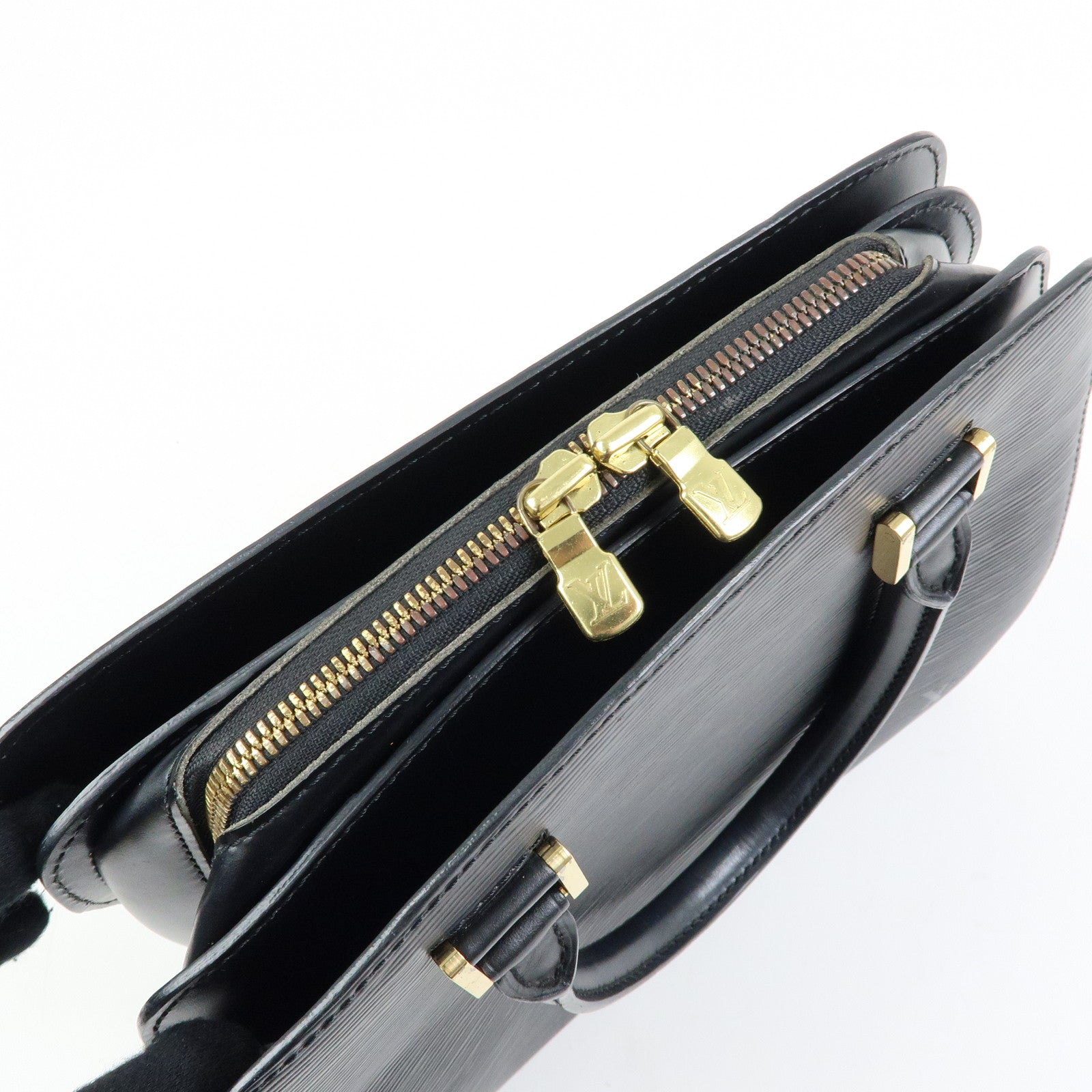 Louis Vuitton Epi Leather Pont Neuf Hand Bag Noir Black M52052