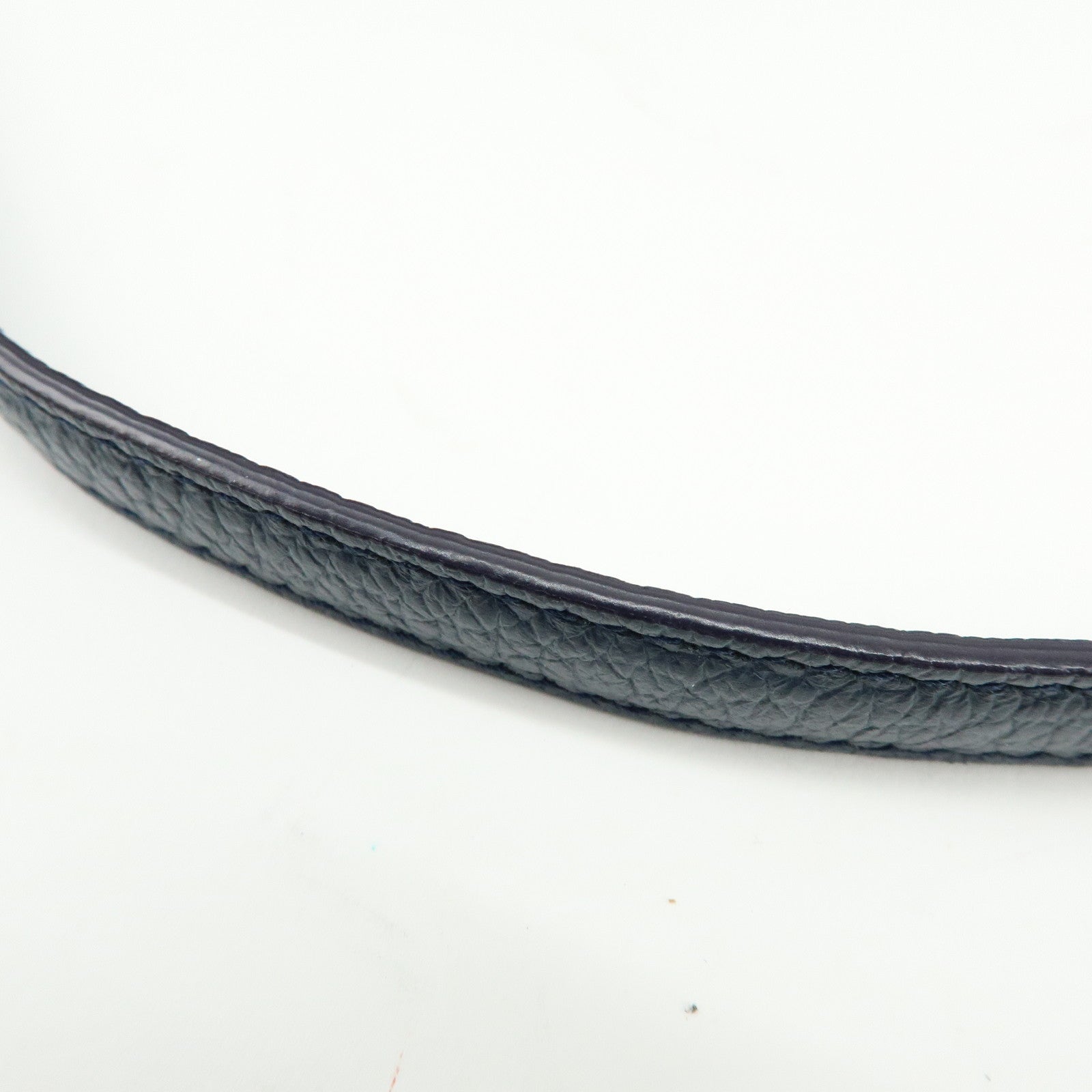 Maison Margiela 5AC Leather Canvas 2Way Bag Hand Shoulder Bag Navy