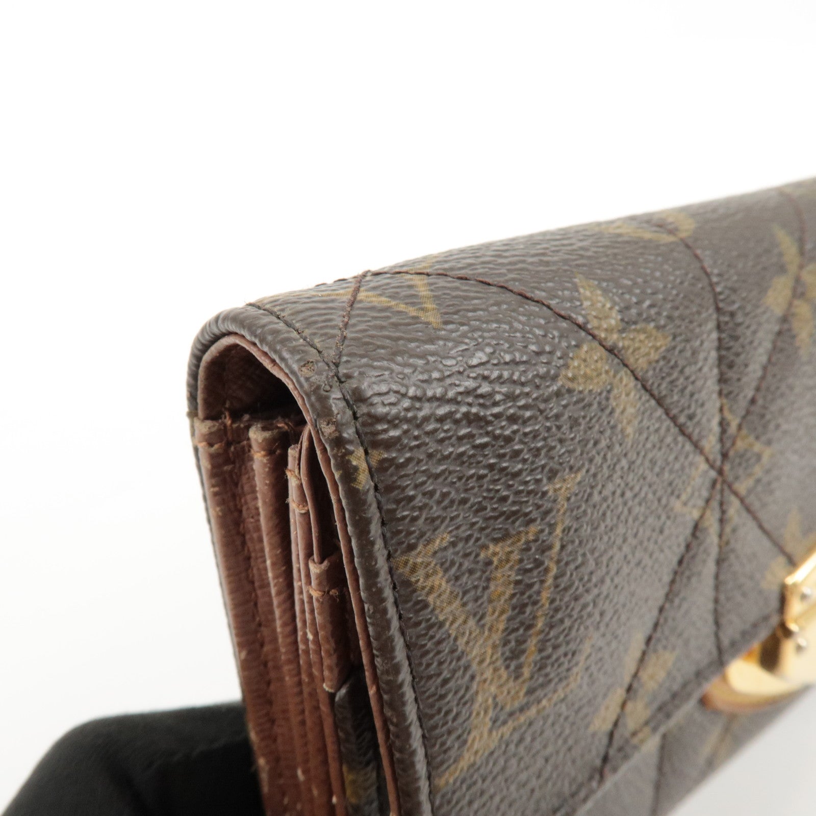 Louis Vuitton Monogram Portefeuille Sarah Etoile Long Wallet M66556 Used