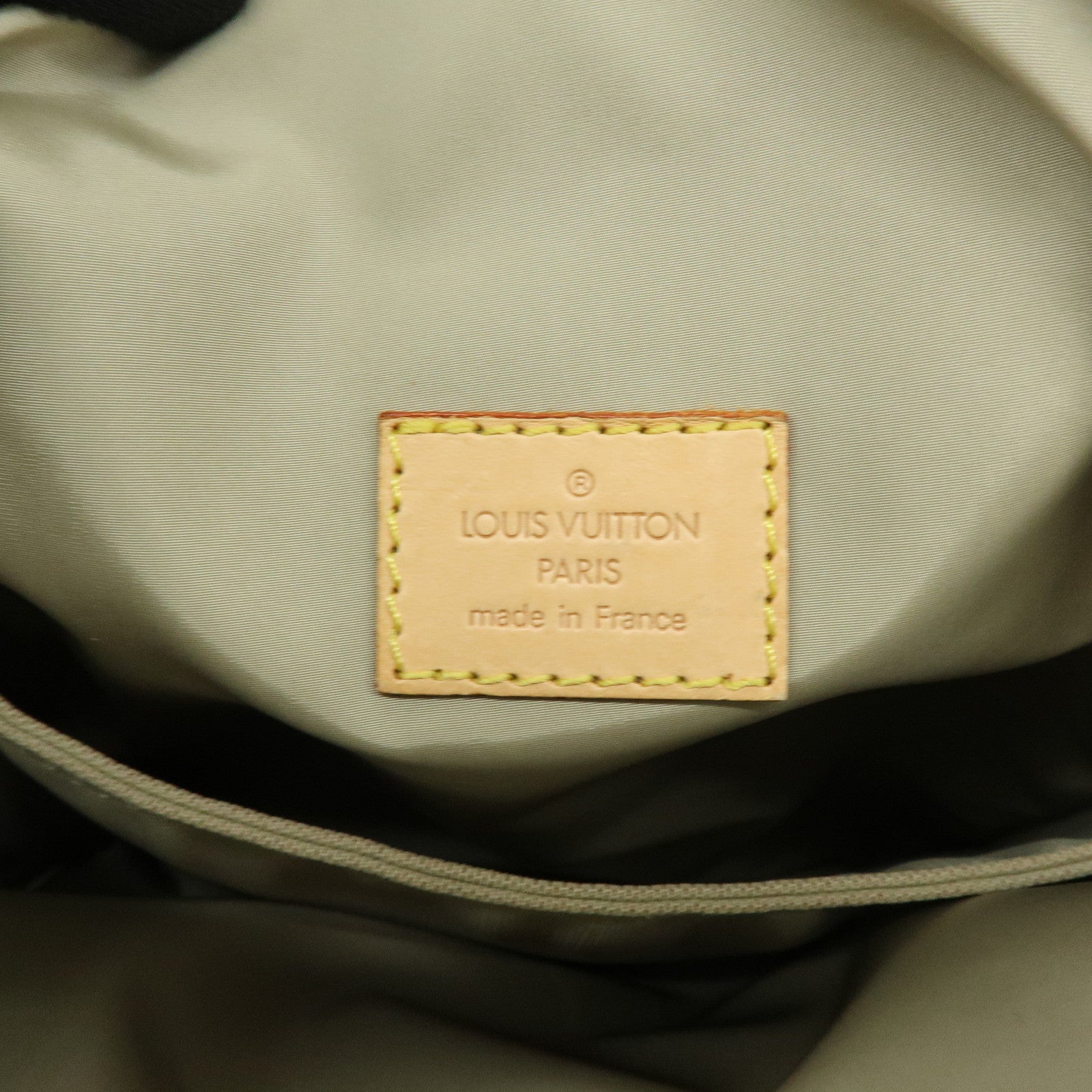 Louis Vuitton Damier Geant Citadin Shoulder Bag Terre M93040