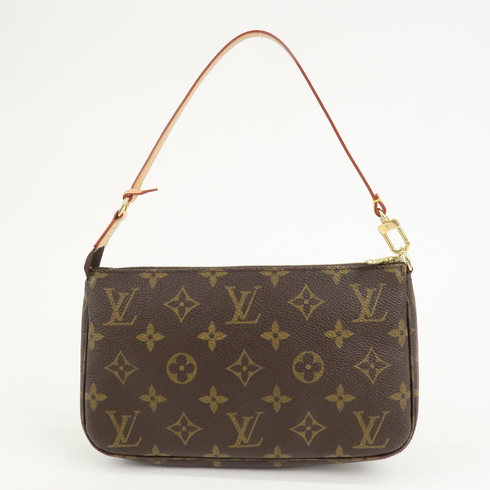 Louis Vuitton Monogram Pochette Accessoires Pouch Hand Bag M51980