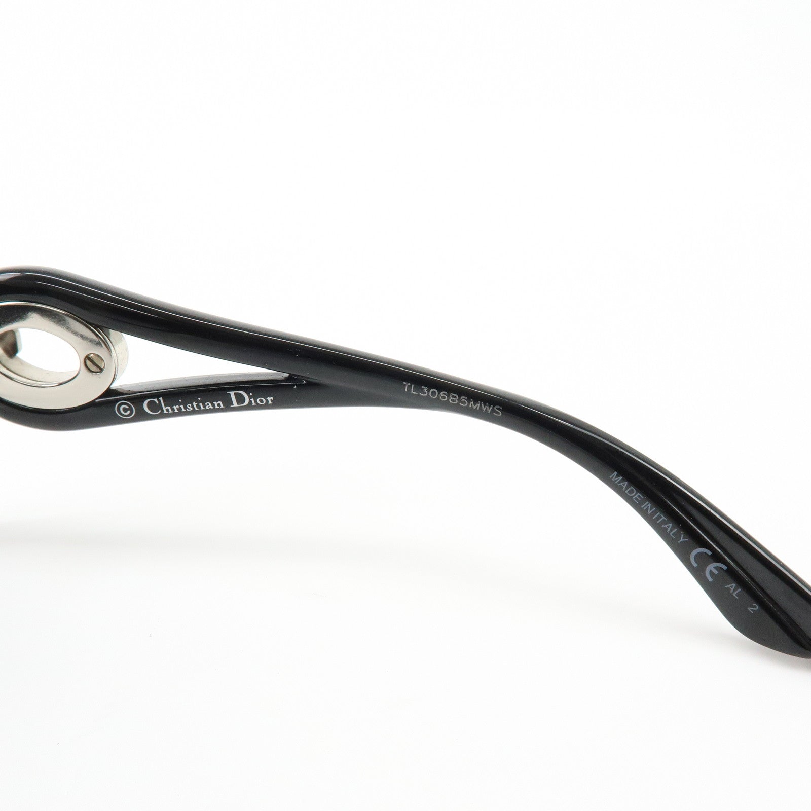 Christian Dior Plastic Sunglasses 62□15 120 Black