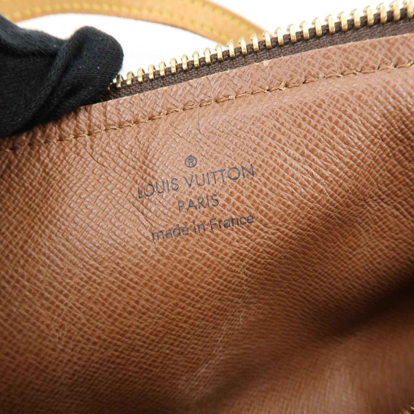 Louis Vuitton Monogram Papillon 26 Hand Bag Brown M51386