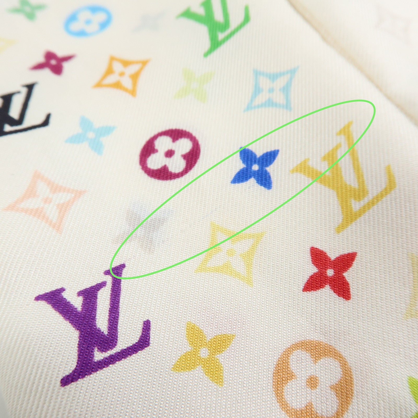 Louis Vuitton Monogram Multicolor Silk 100% Bandeau Scarf M71991