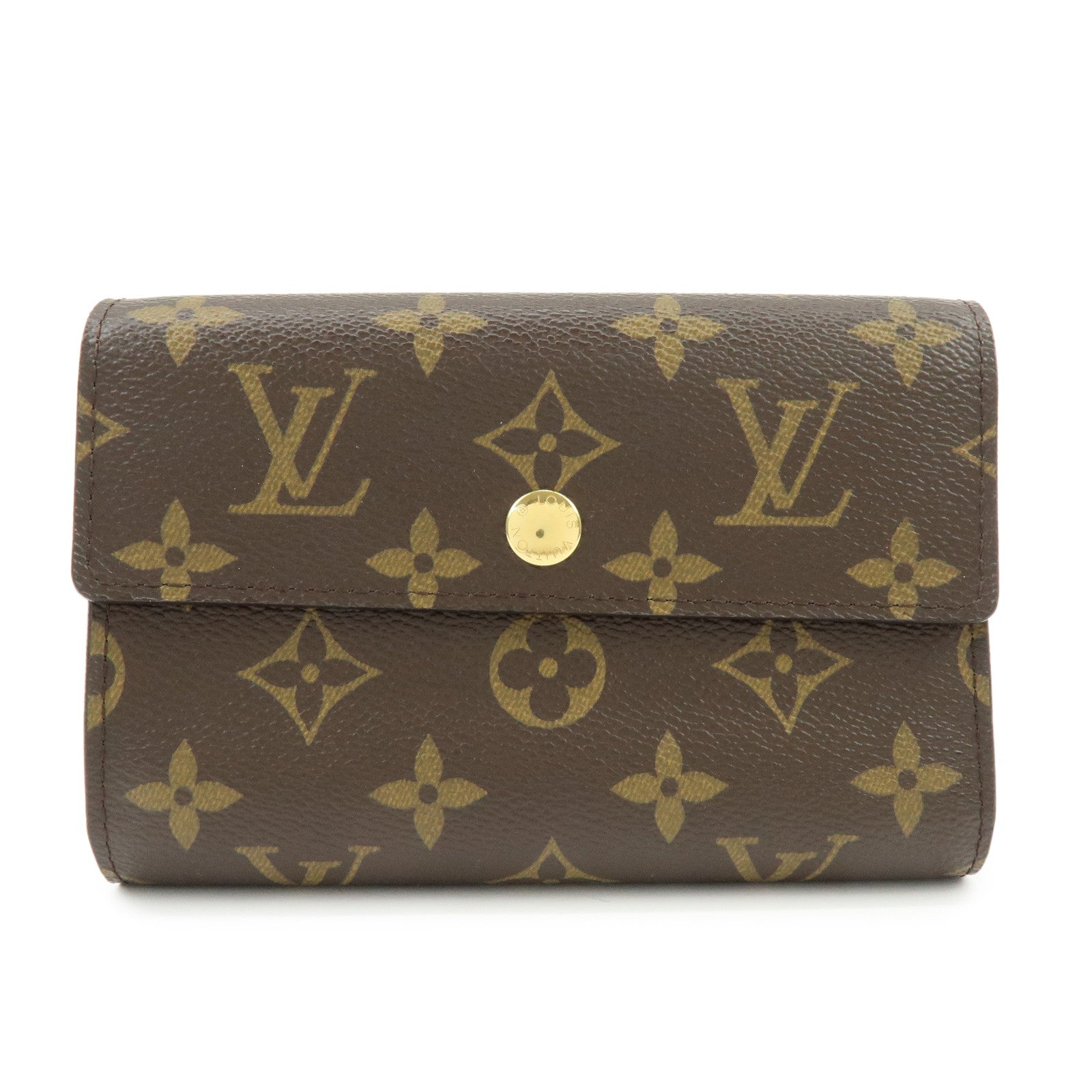 Louis Vuitton Monogram Portefeuille Alexandra Wallet Brown M60047