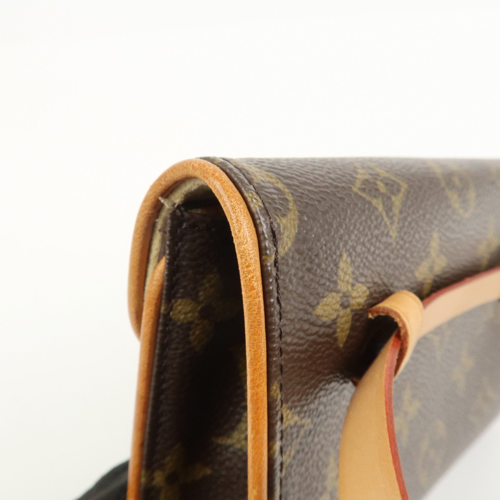 Louis Vuitton Monogram Pochette Florentine Waist Bag Belt M51855